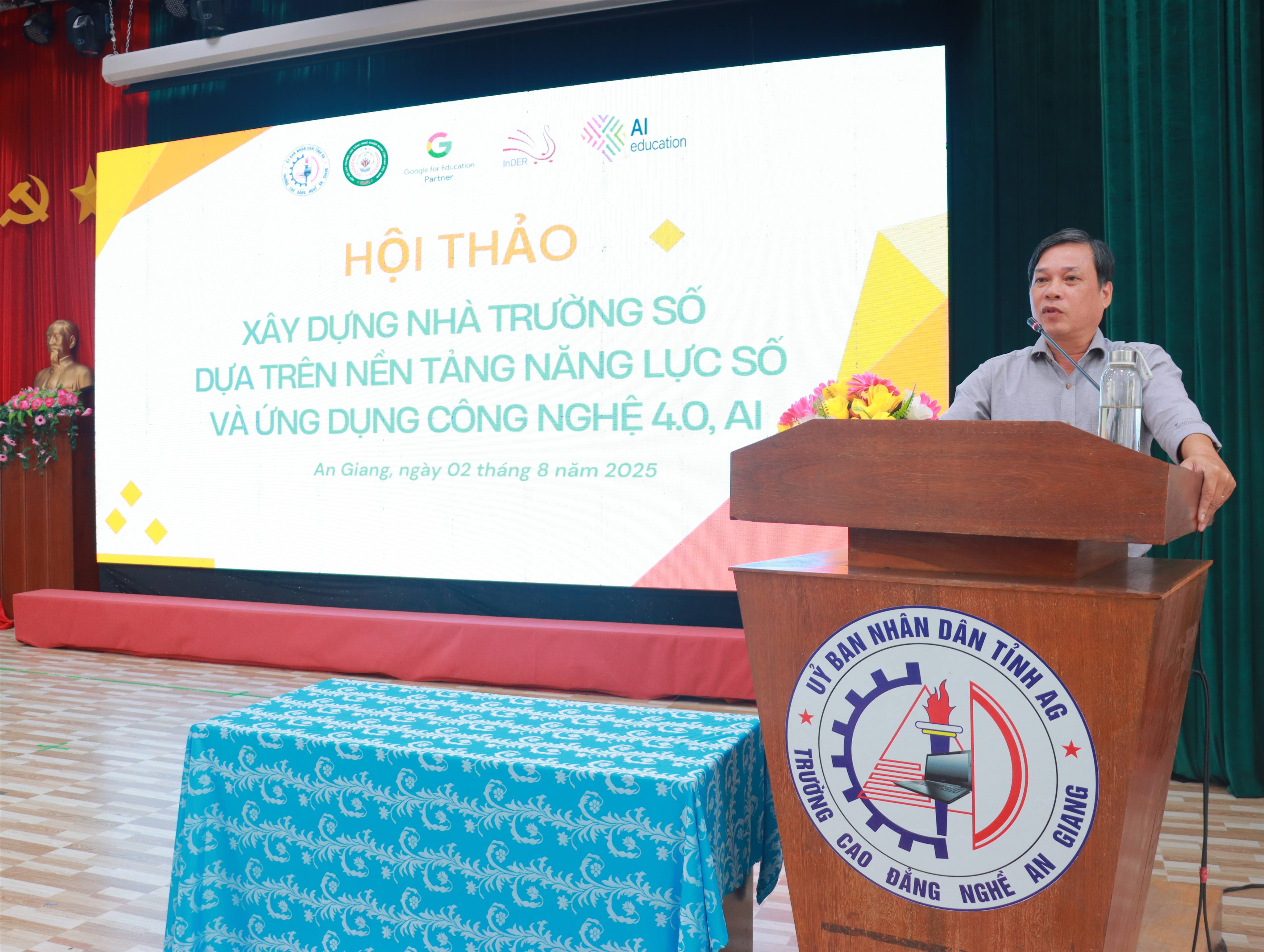 Ứng dụng Trí tuệ nhân tạo (AI) - Bước đột phá của Khoa Công nghệ Thông tin, Trường Cao đẳng nghề An Giang