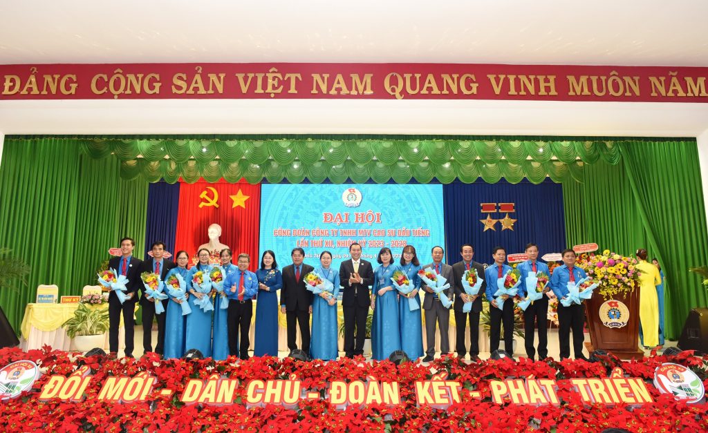 Đại hội Công đoàn Công ty TNHH MTV Cao su Dầu Tiếng lần thứ XII, nhiệm kỳ 2023 – 2028: Bà Lý Thiện Nữ tiếp tục được tín nhiệm, bầu làm chủ tịch Công đoàn