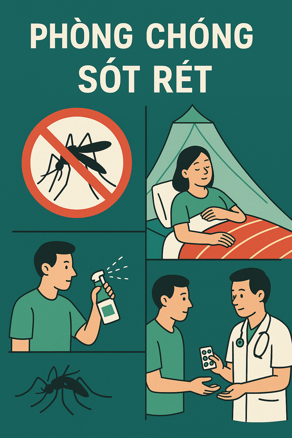 Ngày Thế giới Phòng chống Sốt rét – 25/4 “Cùng hành động để chấm dứt sốt rét!”