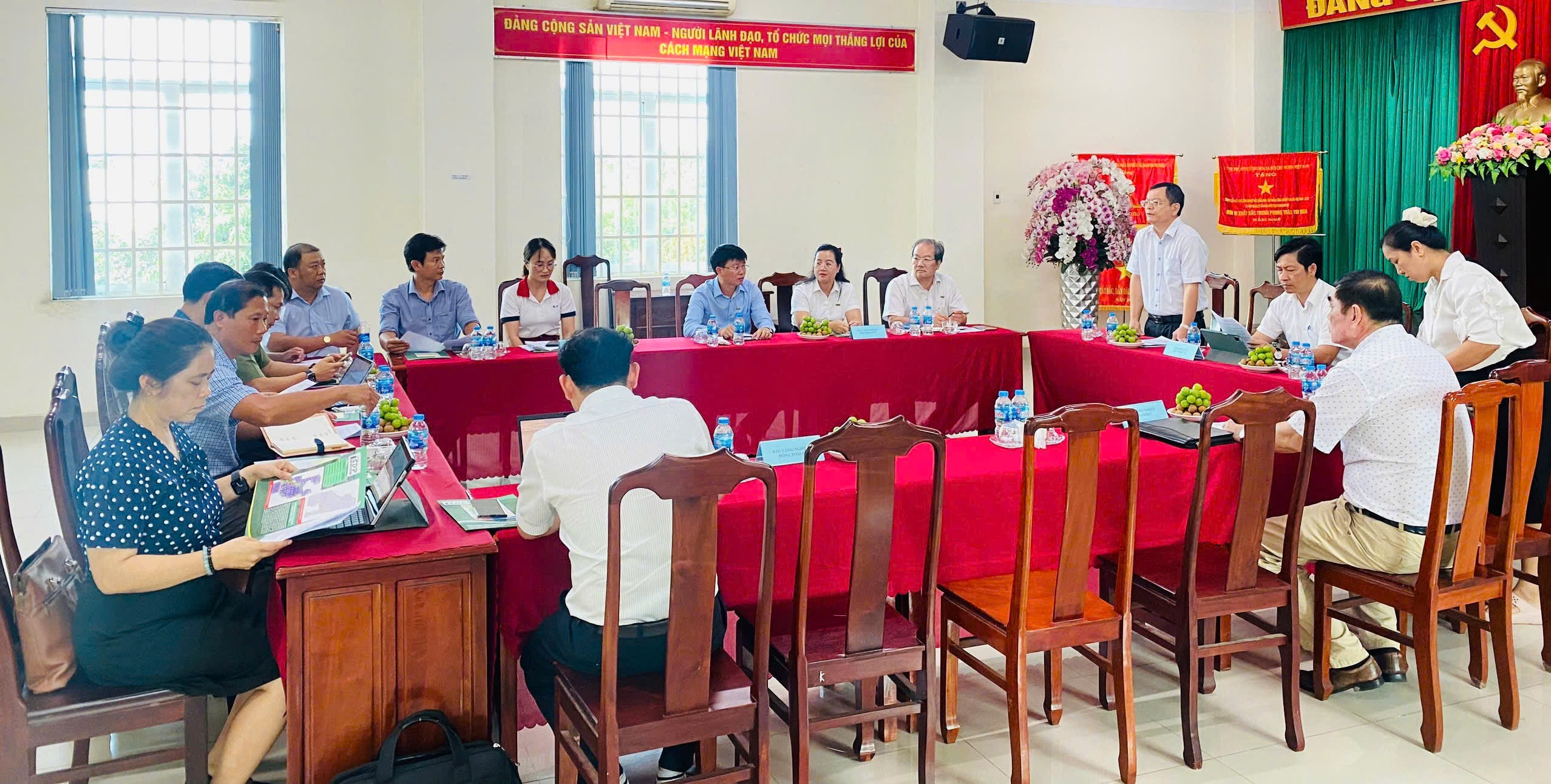 BAN QUẢN LÝ CÁC KHU CÔNG NGHIỆP, KHU KINH TẾ TỈNH ĐỒNG NAI ĐẾN THĂM VÀ KHẢO SÁT CÁC KCN ĐỊA BÀN TỈNH BÌNH PHƯỚC (CŨ)