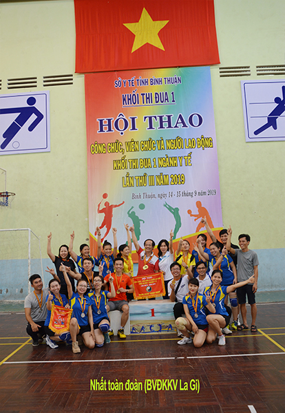 HỘI THAO KHỐI THI ĐUA 1 SỞ Y TẾ BÌNH THUẬN 