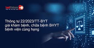 Thông tư số 22/2023/TT-BYT của Bộ Y tế: Quy định thống nhất giá dịch vụ khám bệnh, chữa bệnh bảo hiểm y tế giữa các bệnh viện cùng hạng trên toàn quốc và hướng dẫn áp dụng giá, thanh toán chi phí khám bệnh, chữa bệnh trong một số trường hợp