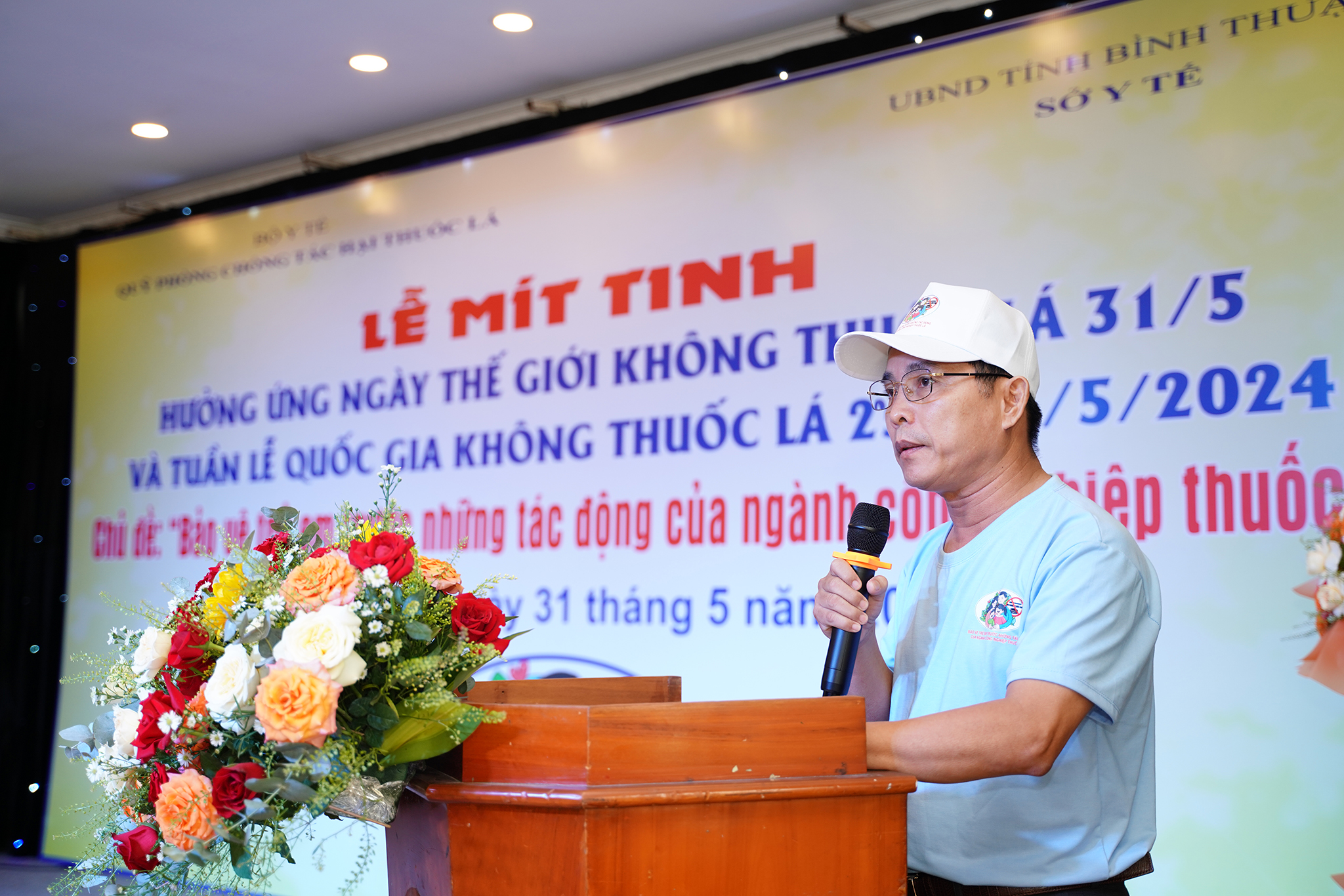 BÌNH THUẬN: MÍT TINH HƯỞNG ỨNG NGÀY THẾ GIỚI KHÔNG THUỐC LÁ 31/5/2024 