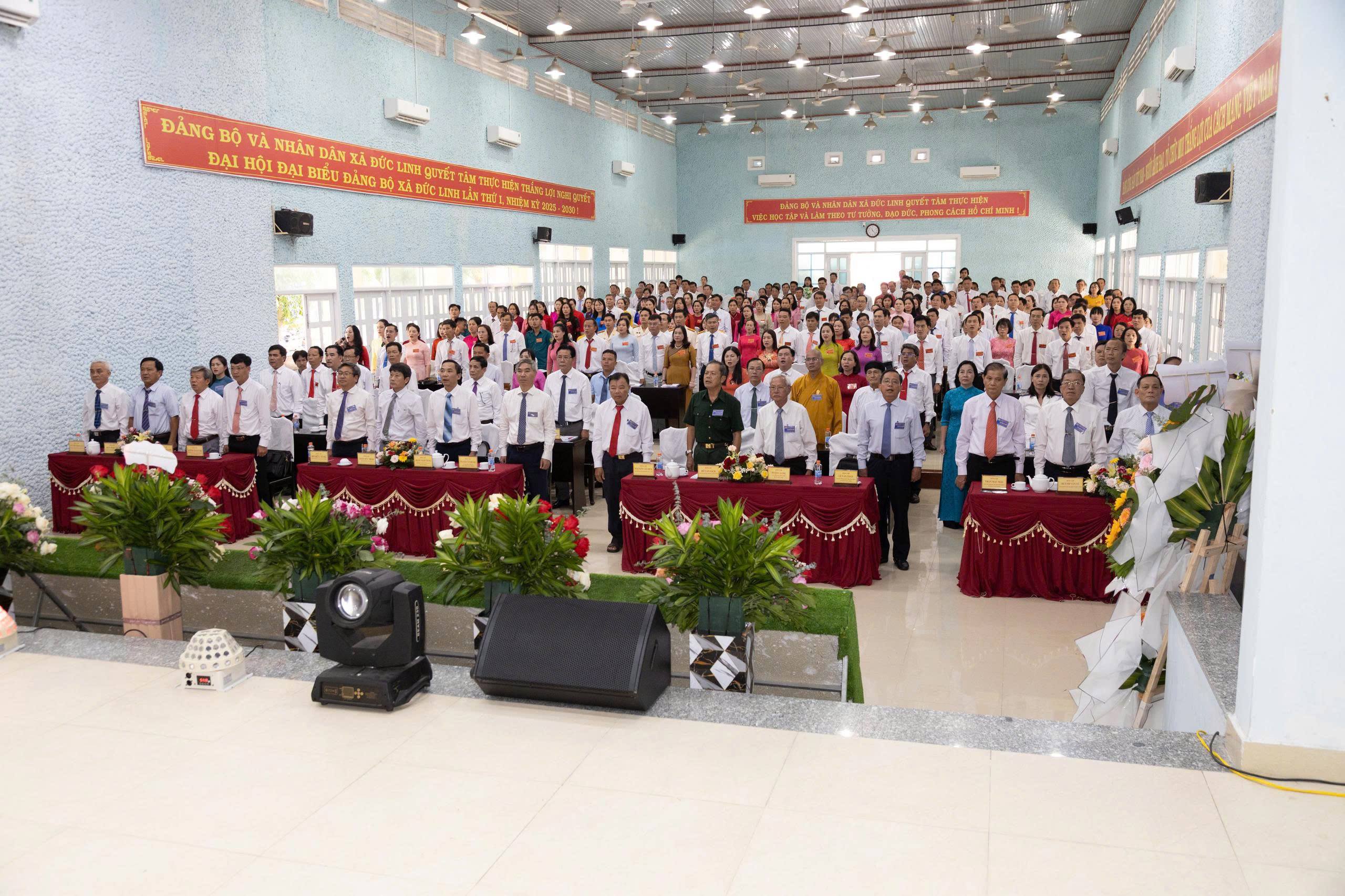 Đại hội Đại biểu Đảng bộ xã Đức Linh lần thứ nhất, nhiệm kỳ 2025 – 2030