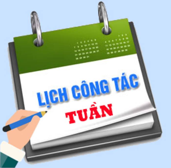 LỊCH CÔNG TÁC 05 (Từ ngày 28/7 - 01/8/2025)