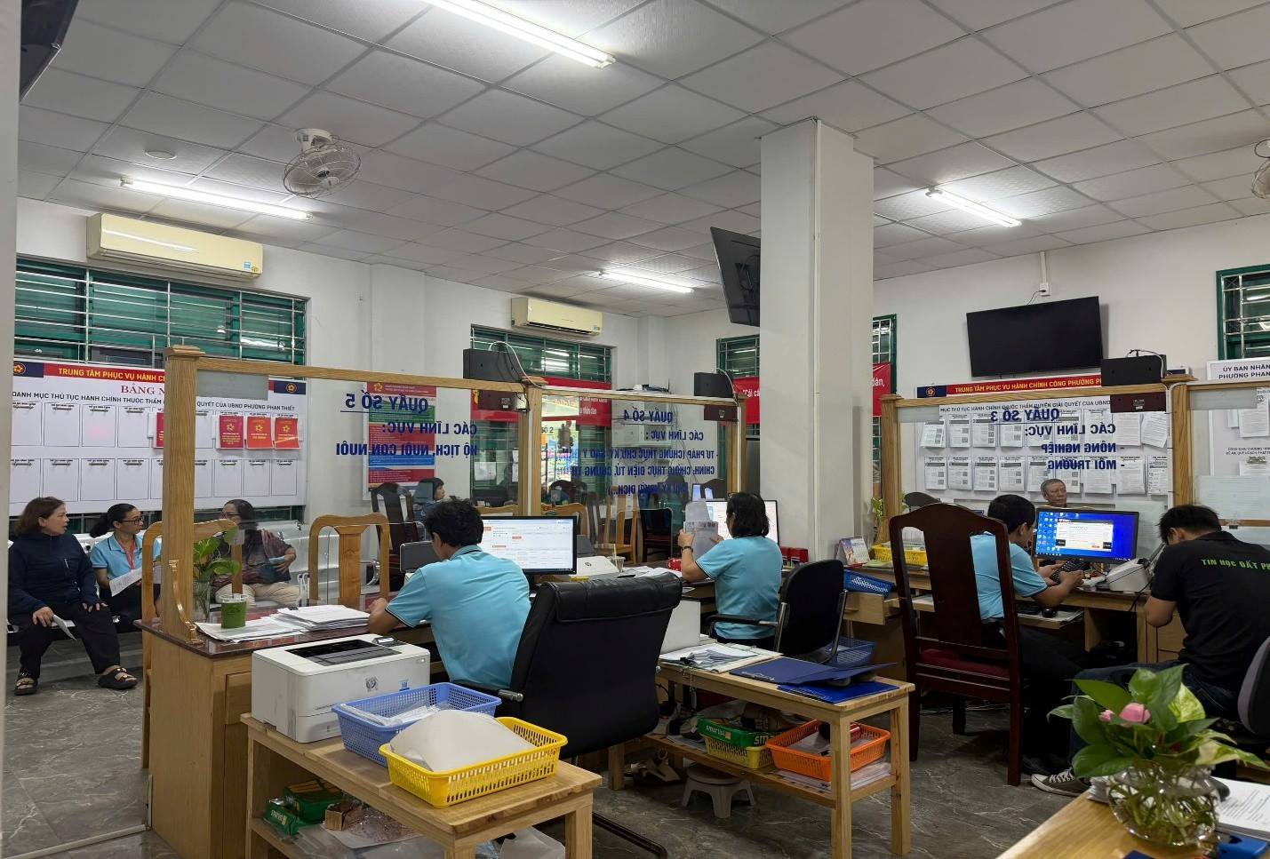 SỰ HÀI LÒNG LÀ ĐÍCH ĐẾN CỦA CẢI CÁCH THỦ TỤC HÀNH CHÍNH TẠI PHƯỜNG PHAN THIẾT
