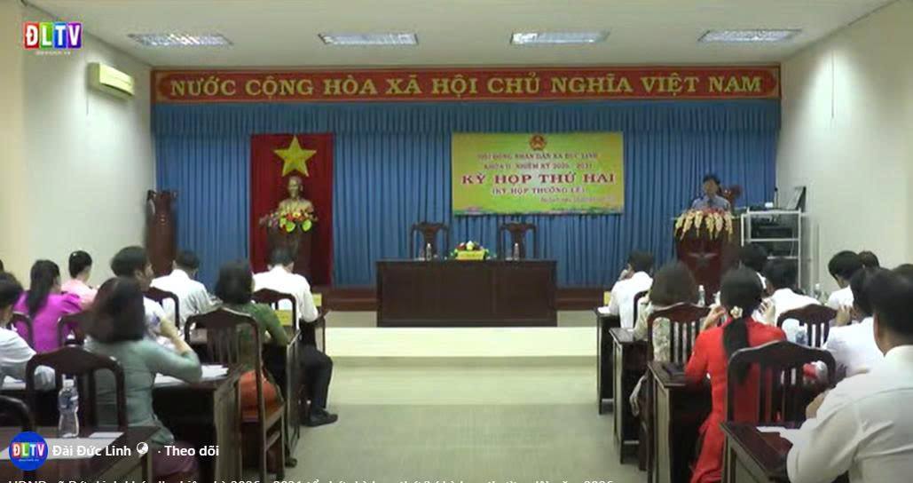 HĐND xã Đức Linh khóa II, nhiệm kỳ 2026 – 2031 tổ chức kỳ họp thứ hai (kỳ họp thường lệ)