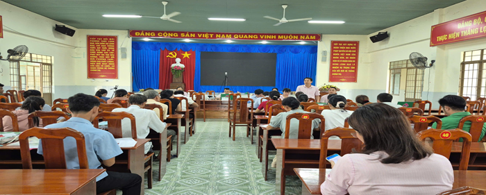 NHCSXH TỈNH LÂM ĐỒNG TĂNG CƯỜNG CHỈ ĐẠO NÂNG CAO CHẤT LƯỢNG HOẠT ĐỘNG TÍN DỤNG CHÍNH SÁCH TẠI XÃ HÀM THUẬN BẮC