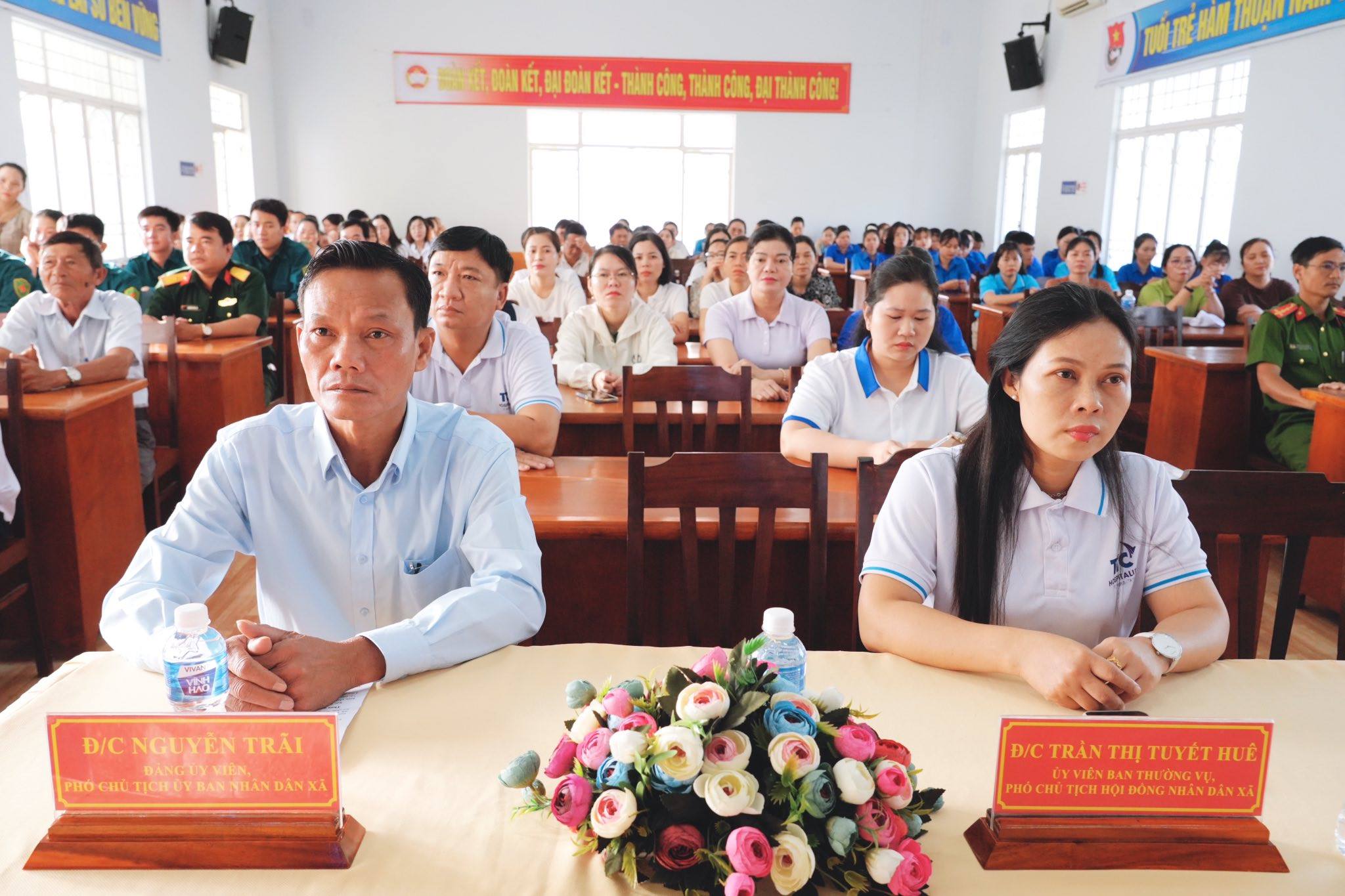 Hàm Thuận Nam tổ chức Lế mít tinh hưởng ứng Ngày sức khỏe toàn dân năm 2026 với Chủ đề: “Chủ động phòng bệnh – Vì một Việt nam khỏe mạnh”
