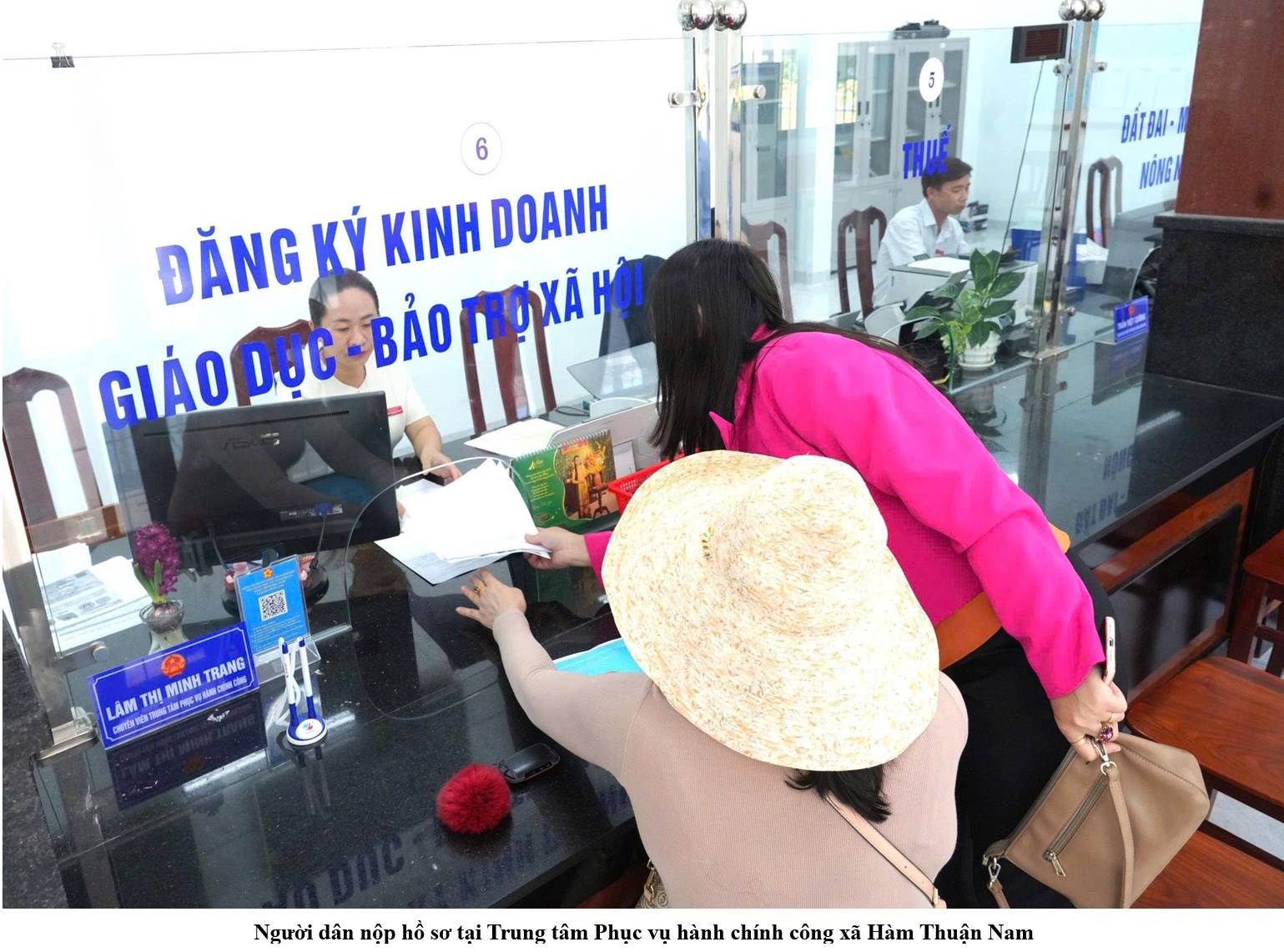 Hàm Thuận Nam tăng cường công tác kiểm soát thủ tục hành chính