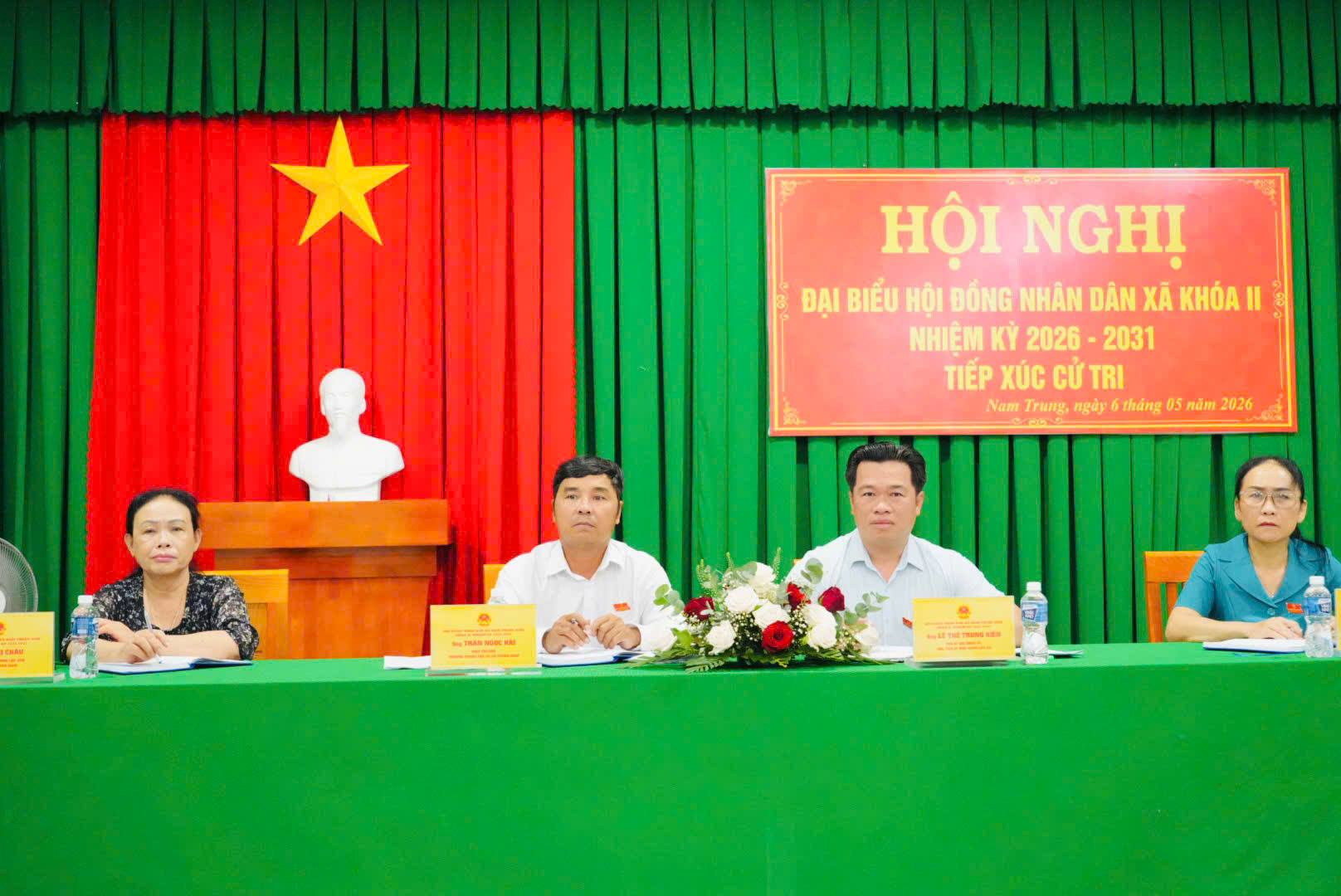 Cử tri thôn Lập Hòa, Nam Trung kiến nghị nhiều vấn đề dân sinh trước kỳ họp HĐND giữa năm 2026
