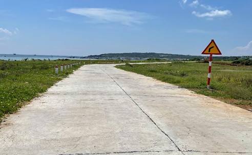 Đặc khu Phú Quý hoàn thành và đưa vào sử dụng tuyến đường ven biển lý tự trọng