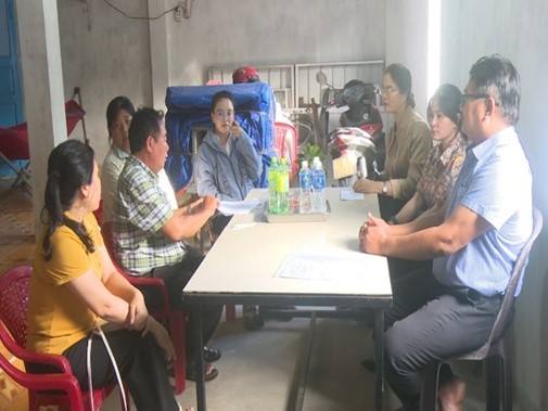 Phú Quý: hỗ trợ các gia đình gặp khó khăn