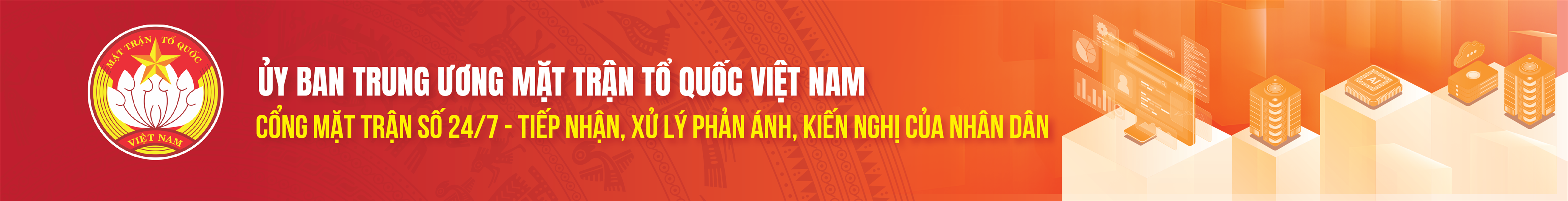 Cổng tiếp nhận phản ánh, kiến nghị - Mặt trận Tổ quốc