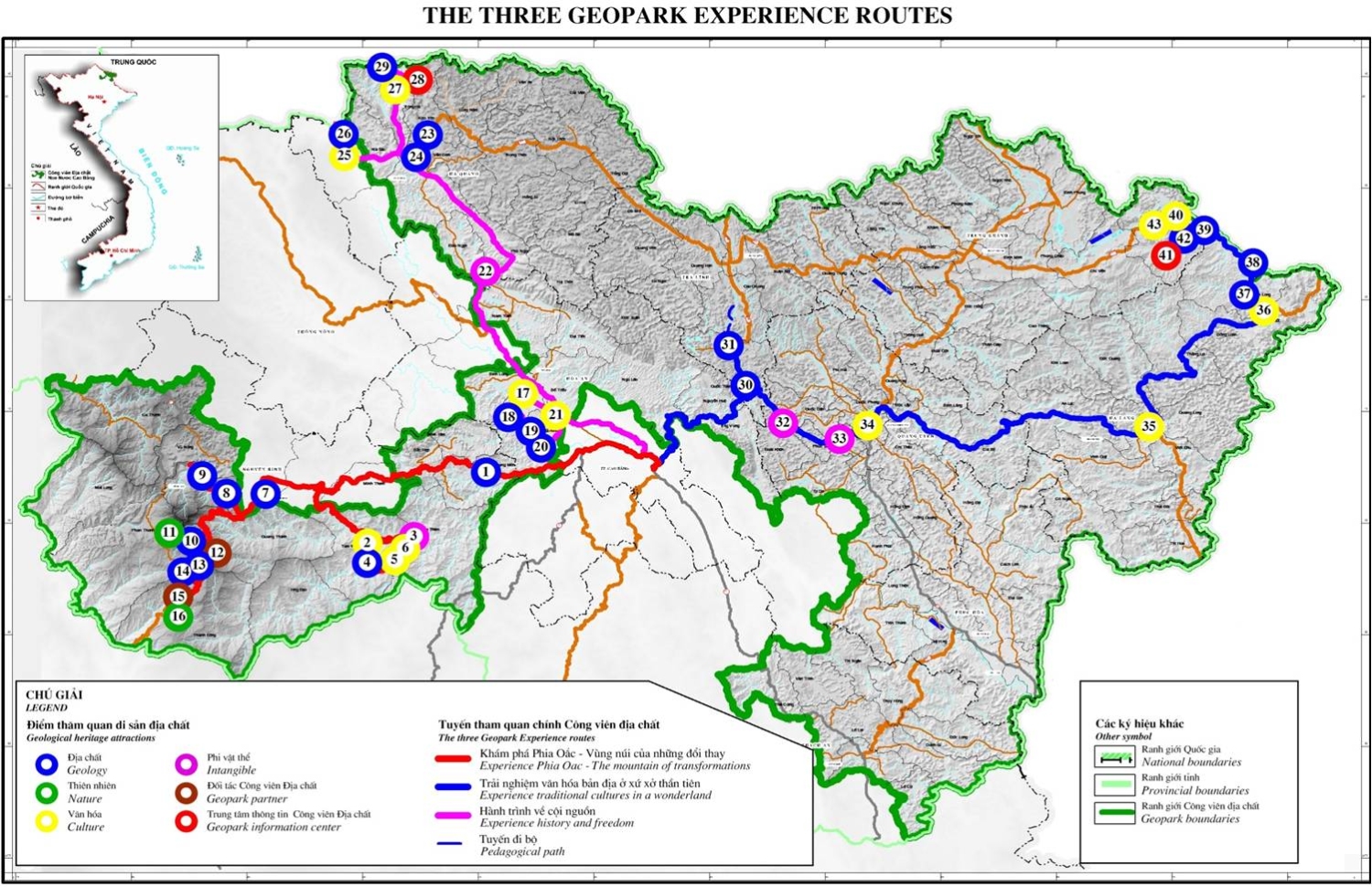 Overview of Non nuoc Cao Bang geopark