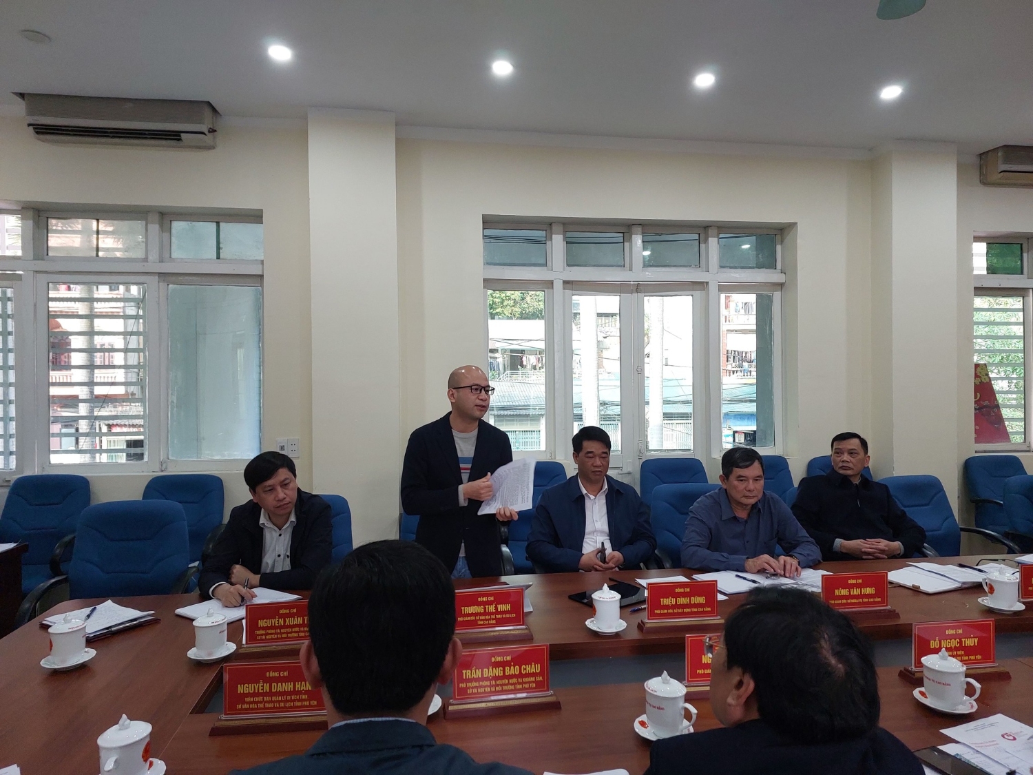 Địa hình Karst già ở Phong Nặm, huyện Trùng Khánh