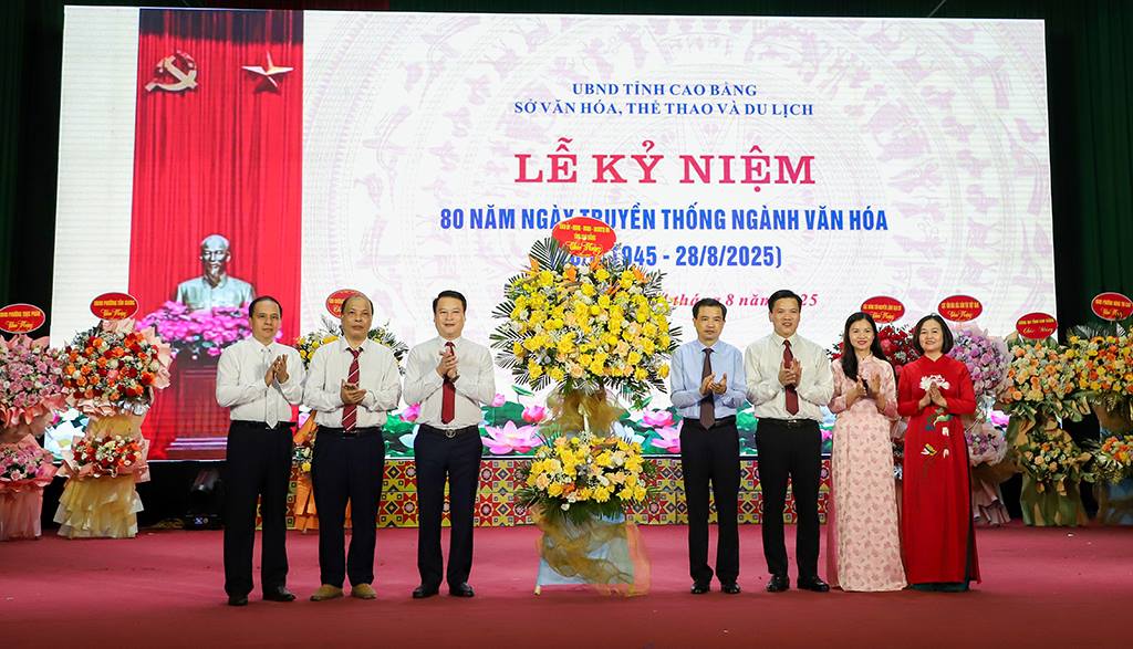 Ngành Văn hóa Cao Bằng – 80 năm xây dựng và trưởng thành