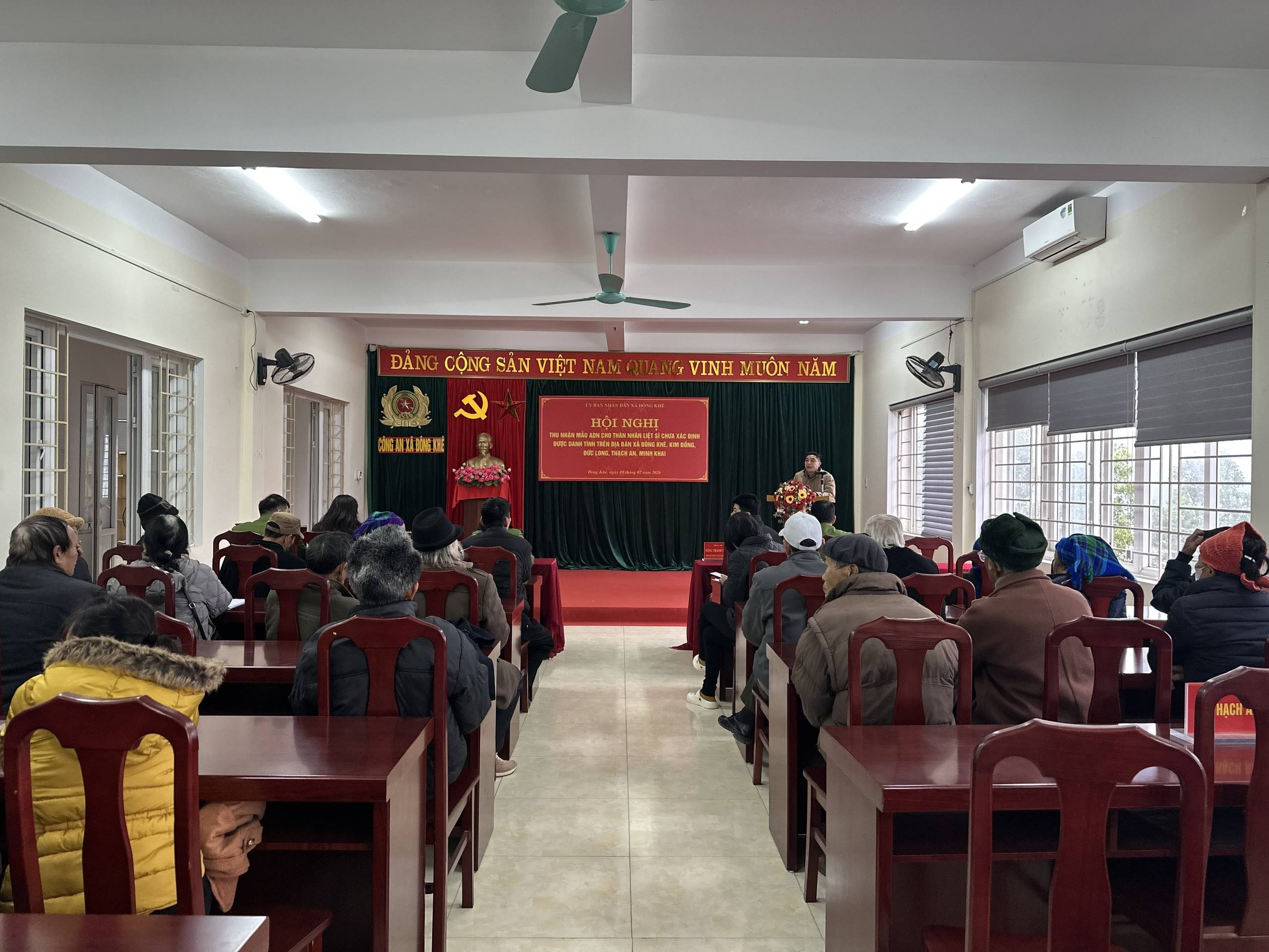 Thu nhận mẫu ADN thân nhân liệt sĩ  chưa xác định được danh tính  ​