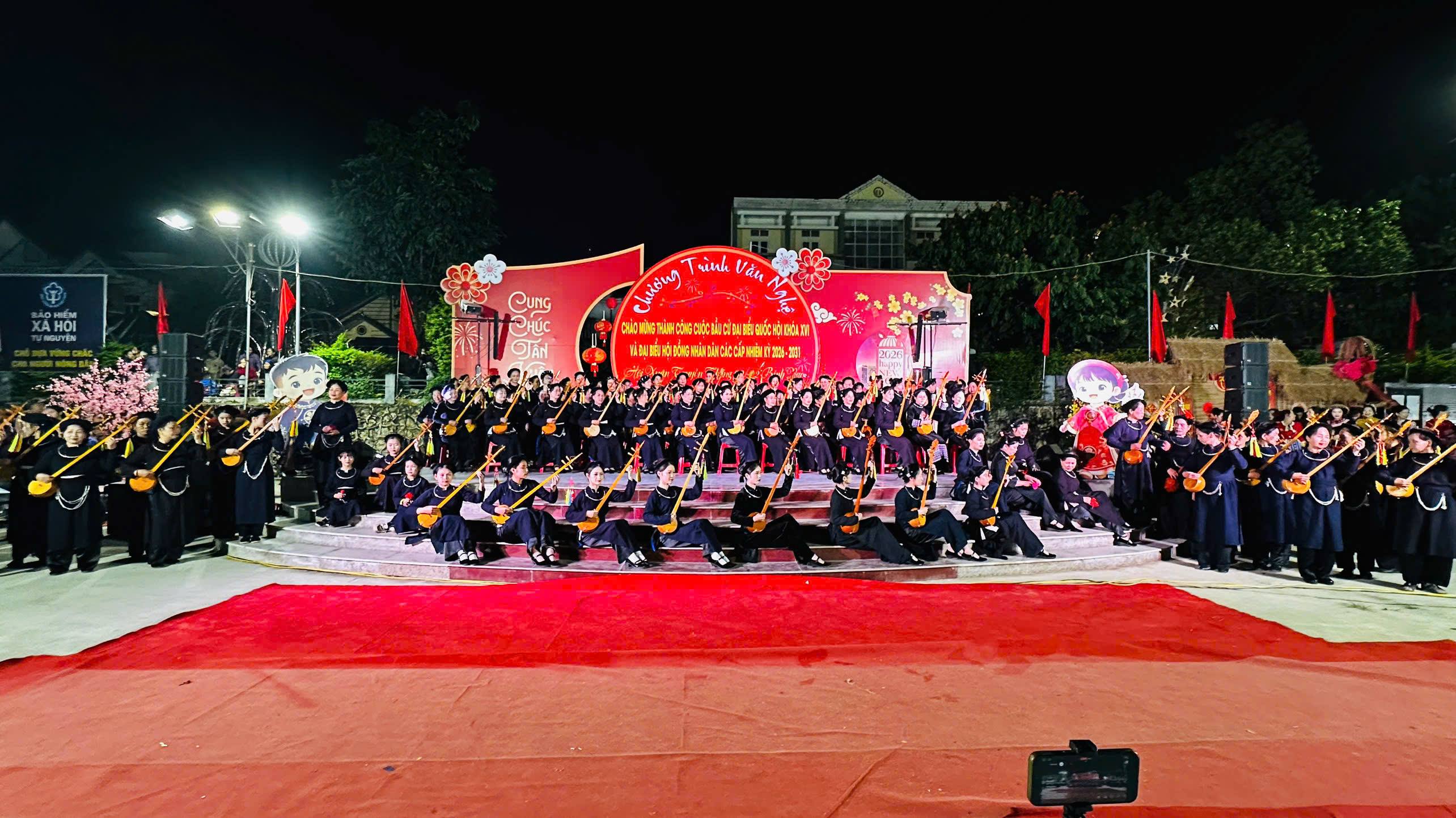 Đông Khê tổ chức đêm văn nghệ chào mừng Hội Xuân truyền thống năm 2026