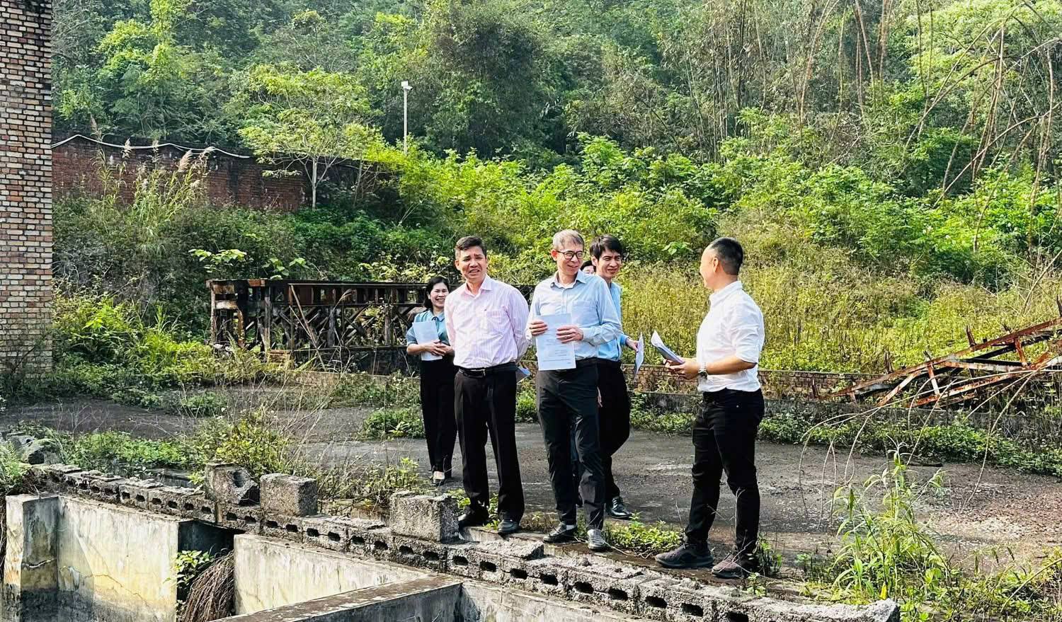 Khảo sát địa điểm xây dựng nhà máy nông sản hữu cơ tại xã Đông Khê