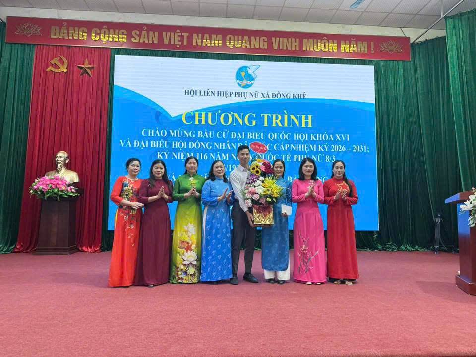 Hội LHPN xã tổ chức chương trình giao lưu, văn nghệ chào mừng cuộc bầu cử đại biểu Quốc hội khóa XVI và đại biểu Hội đồng nhân dân các cấp nhiệm kỳ 2026 - 2031