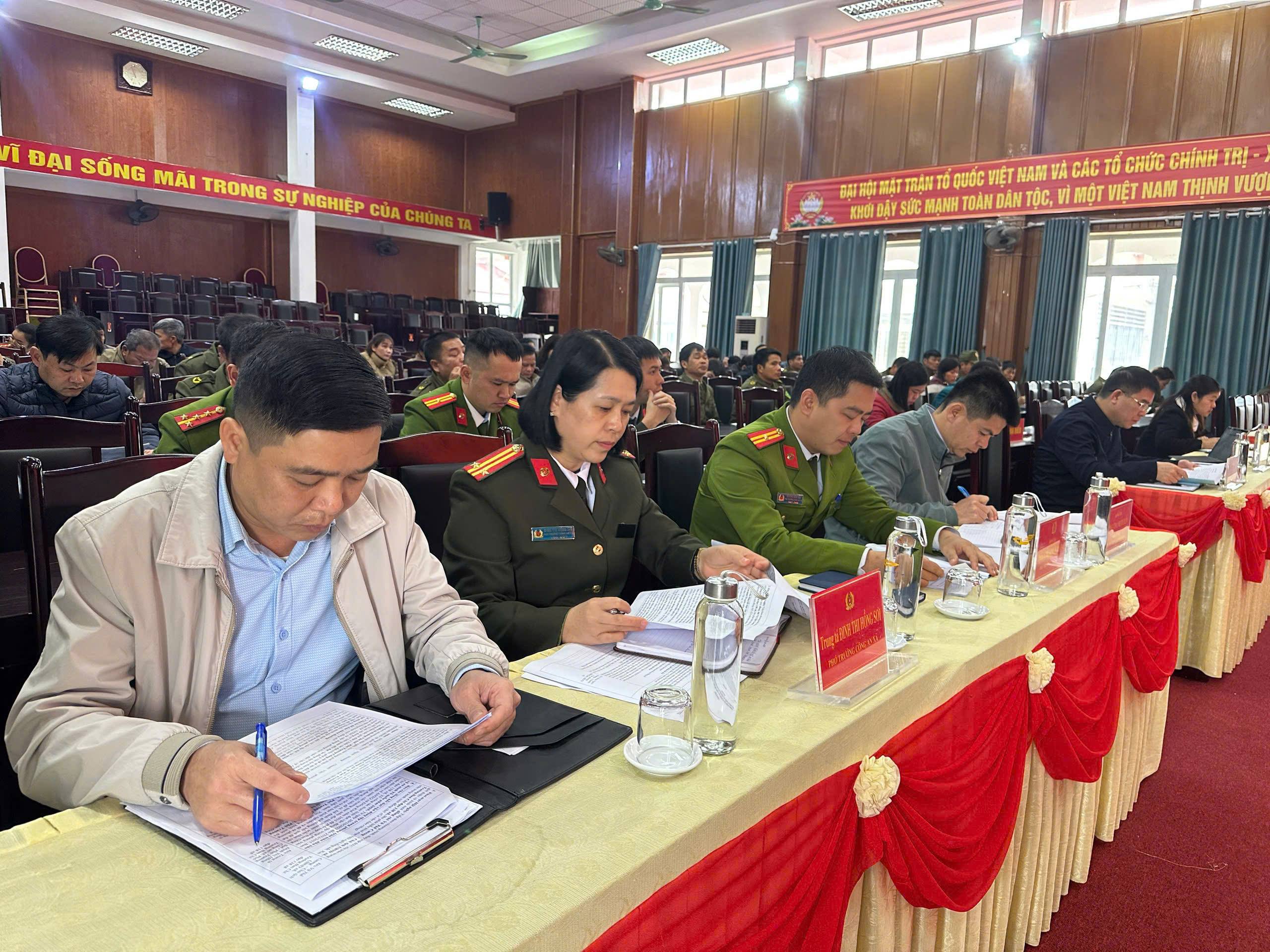 Xã Đông Khê tổng kết đợt vận động tập trung phong trào toàn dân bảo vệ an ninh Tổ quốc năm 2025
