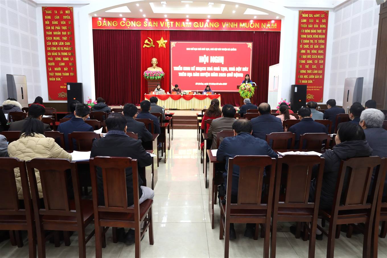 Hội nghị triển  khai kế hoạch xóa nhà tạm nhà dột nát năm 2025