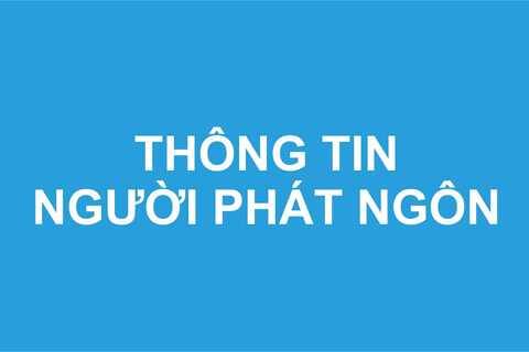 Thông báo về người phát ngôn và cung cấp thông tin cho báo chí của Uỷ ban nhân dân xã Trường Hà, tỉnh Cao Bằng