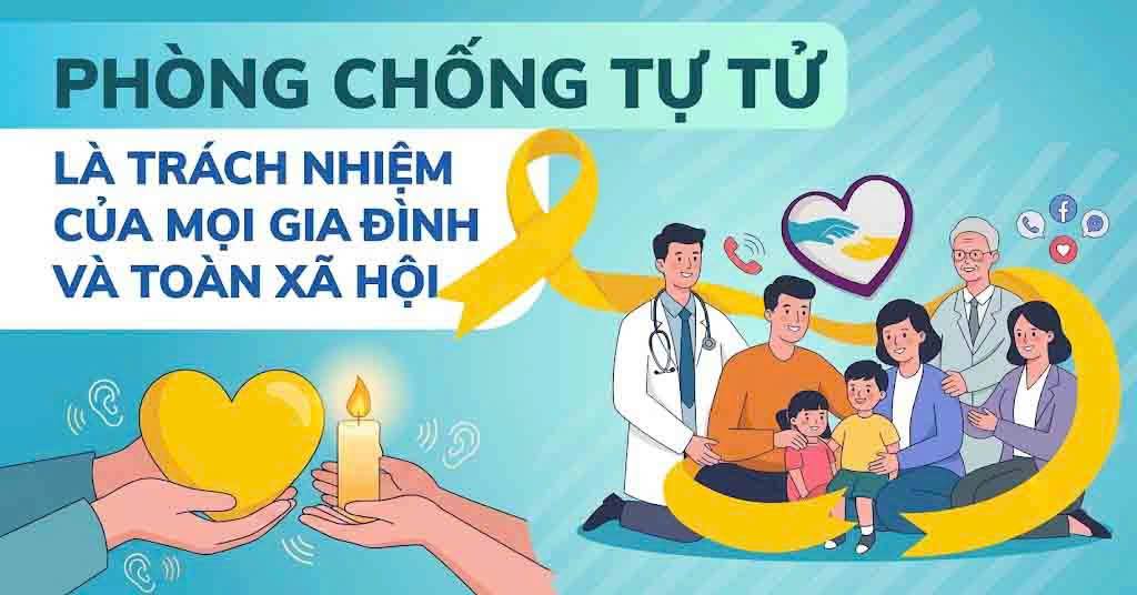 Hưởng ứng Ngày Thế giới Phòng, chống tự tử: Chung tay phòng ngừa tự tử từ những cuộc trò chuyện