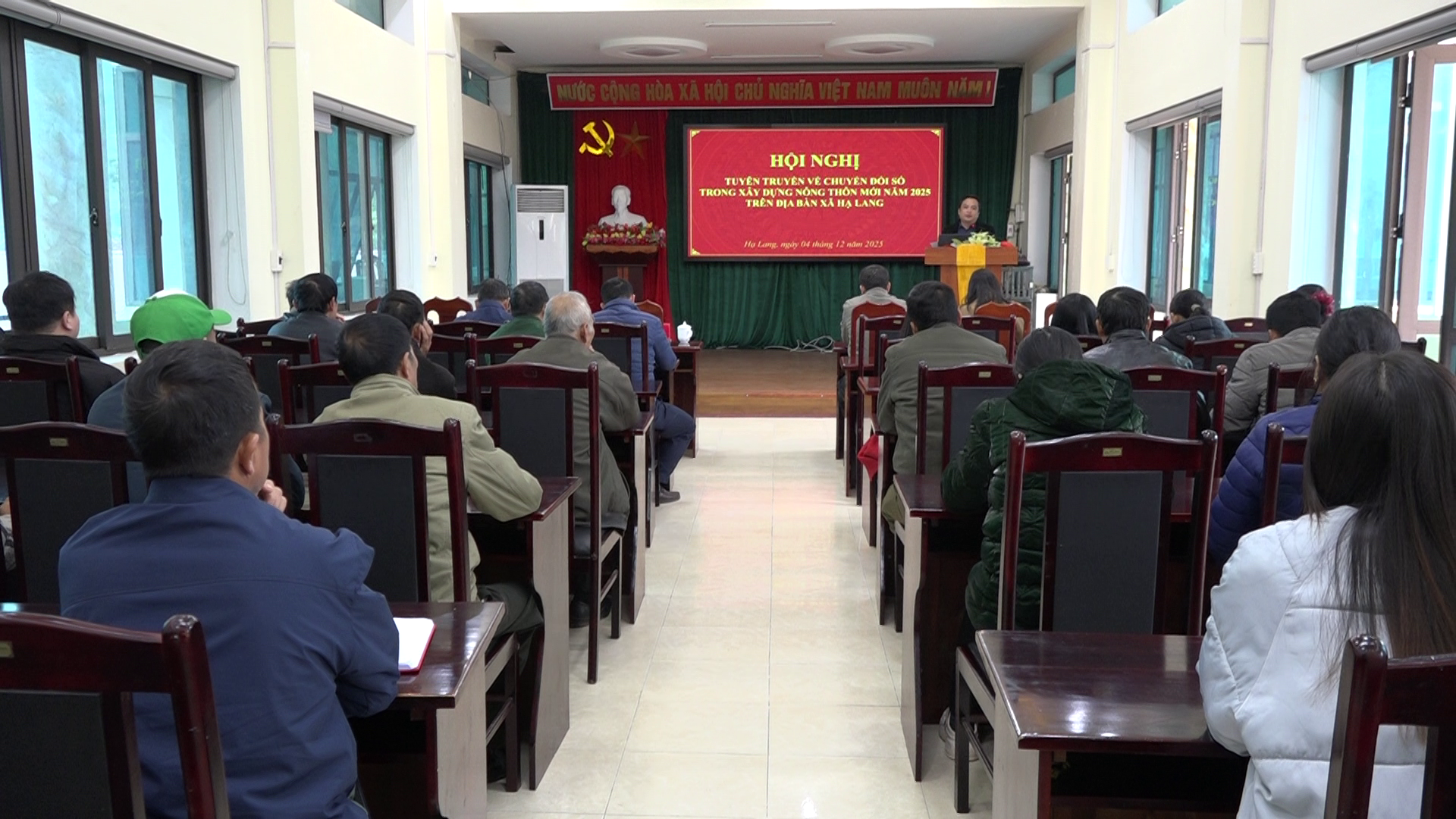 Hội nghị tuyên truyền về chuyển đổi số trong xây dựng nông thôn mới năm 2025