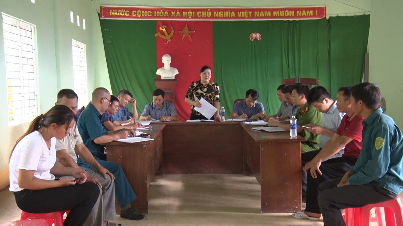 Đảng ủy xã Bảo Lạc: Kiểm tra và nắm tình hình phát triển kinh tế xã hội tại xóm Bản Lũng và Cốc Chom