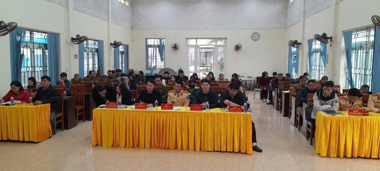 Hội nghị tổng kết công tác bảo đảm trật tự ATGT năm 2025