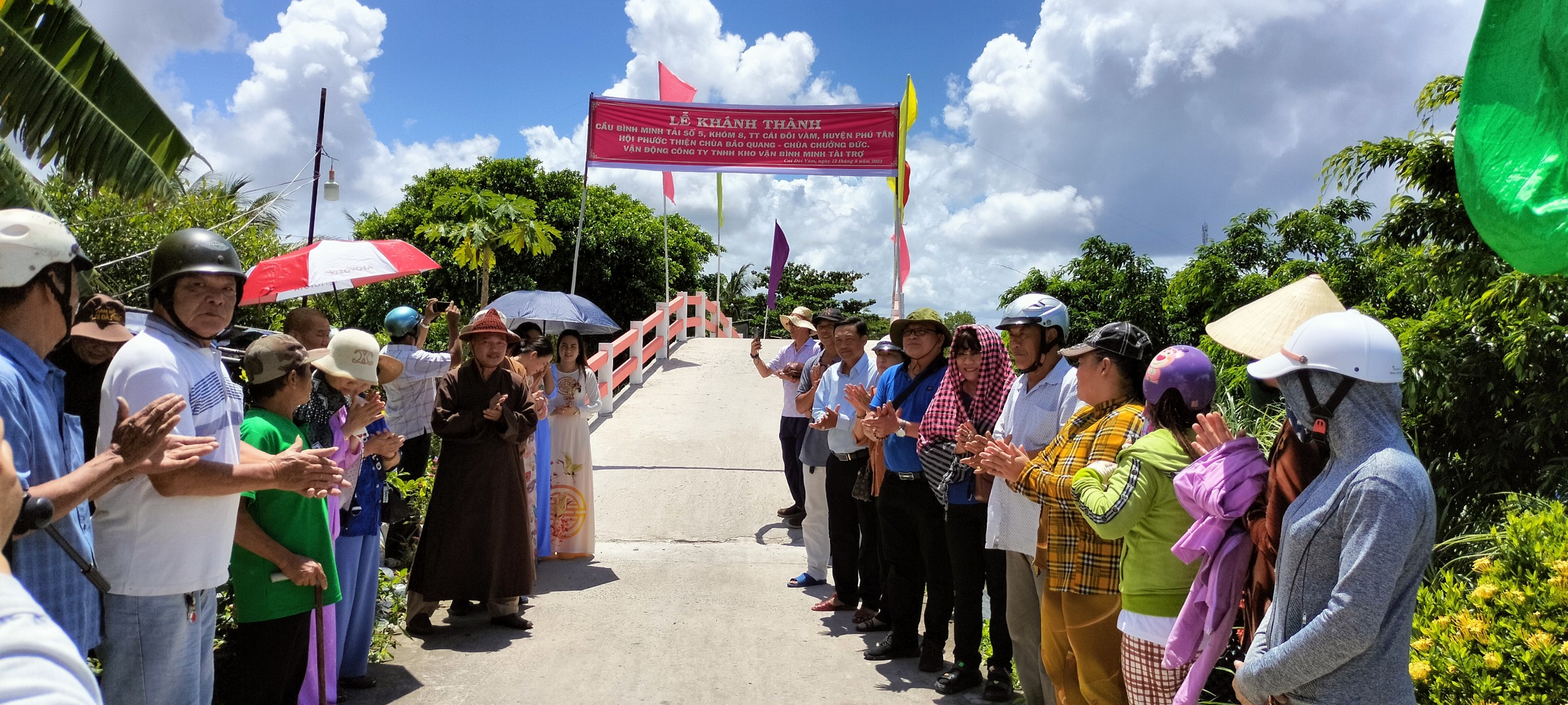 Lễ khánh thành cầu Bình Minh