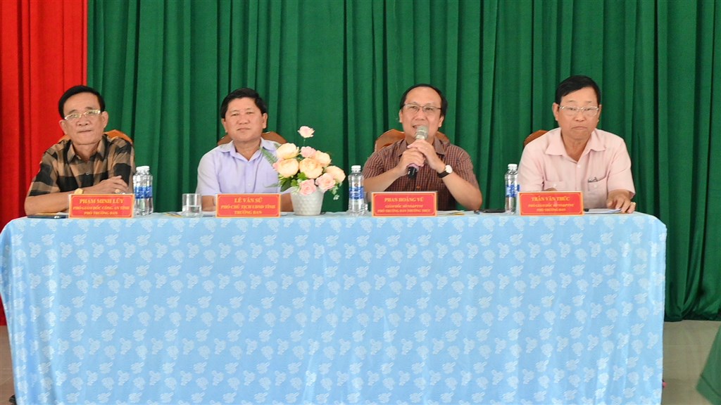 Họp đánh giá công tác chữa cháy rừng tại VQG U Minh Hạ