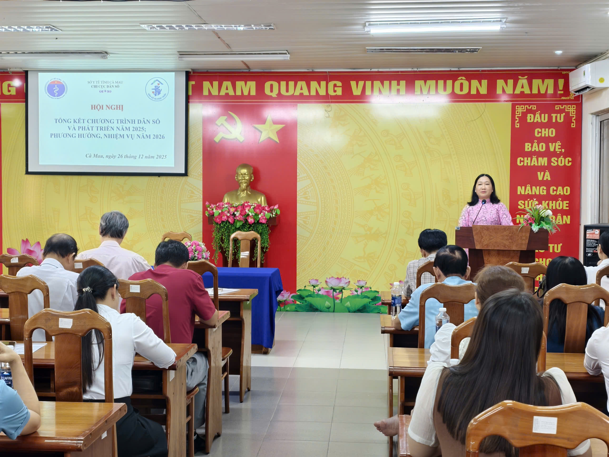 Họp mặt kỷ niệm 64 năm Ngày Dân số Việt Nam  (26/12/1961 – 26/12/2025)