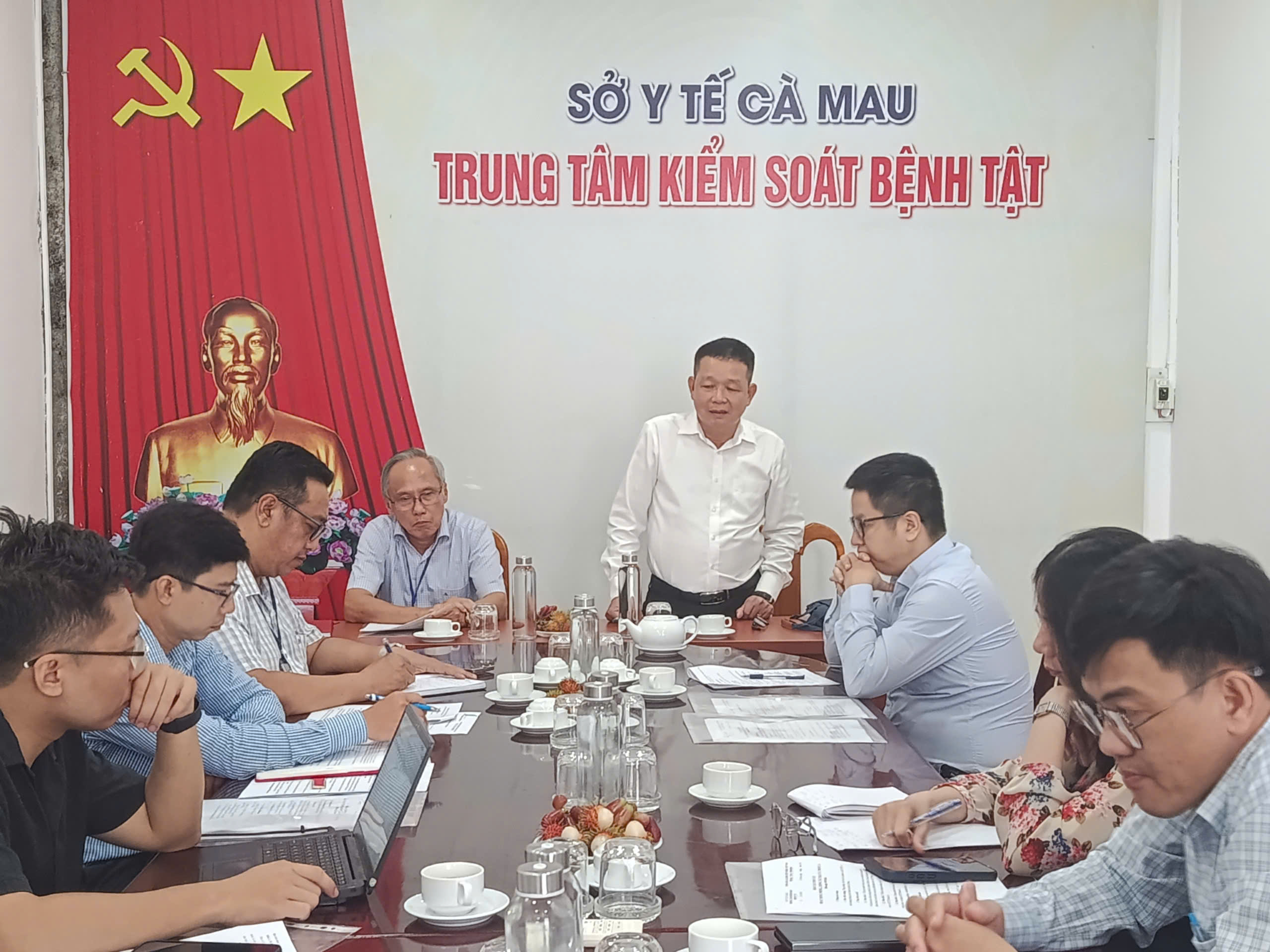 Quỹ Phòng bệnh (Bộ Y tế) kiểm tra, giám sát hoạt động  phòng, chống tác hại của thuốc lá tại tỉnh Cà Mau