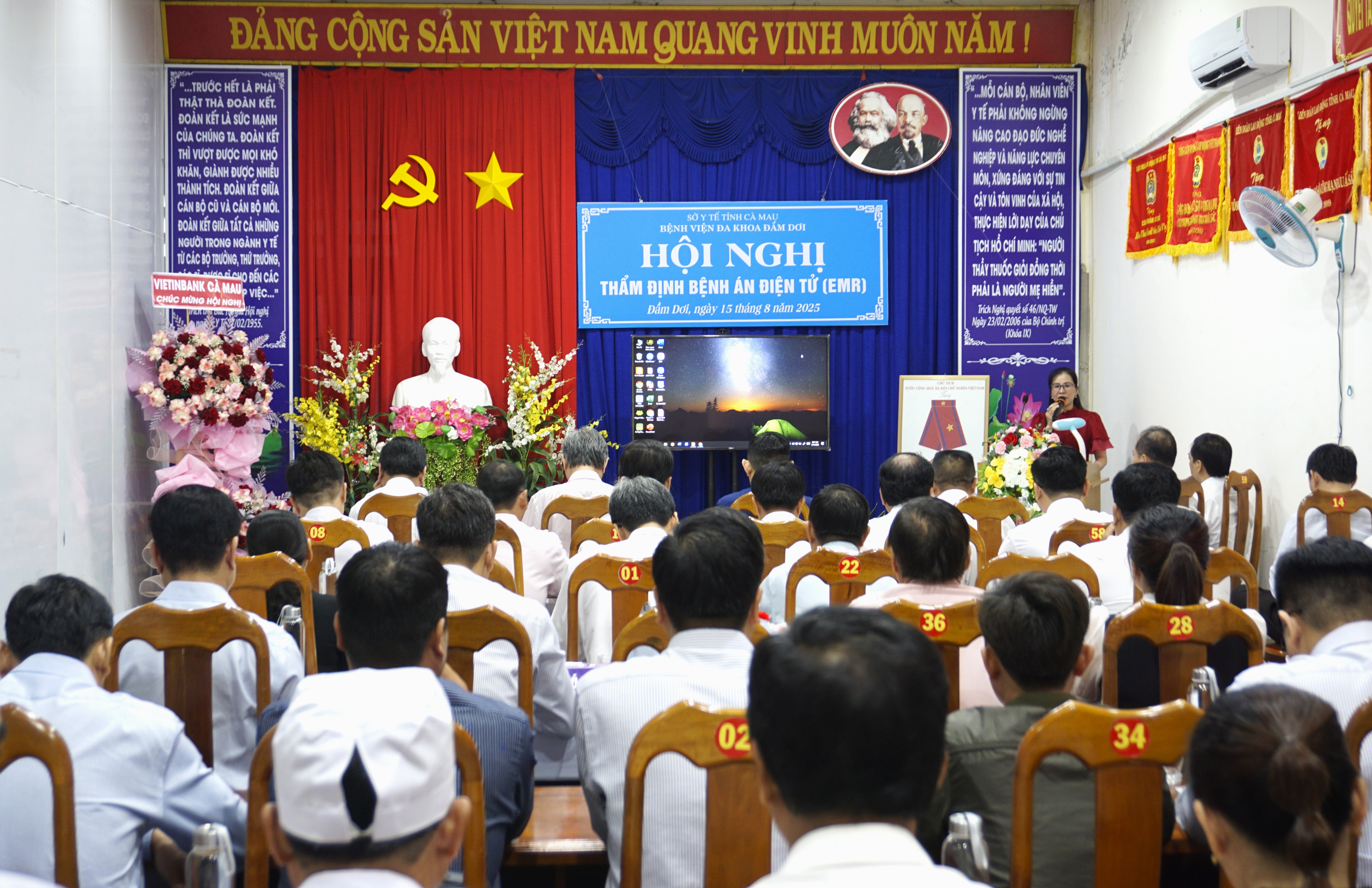 Thẩm định Bệnh án điện tử tại Bệnh viện đa khoa Đầm Dơi