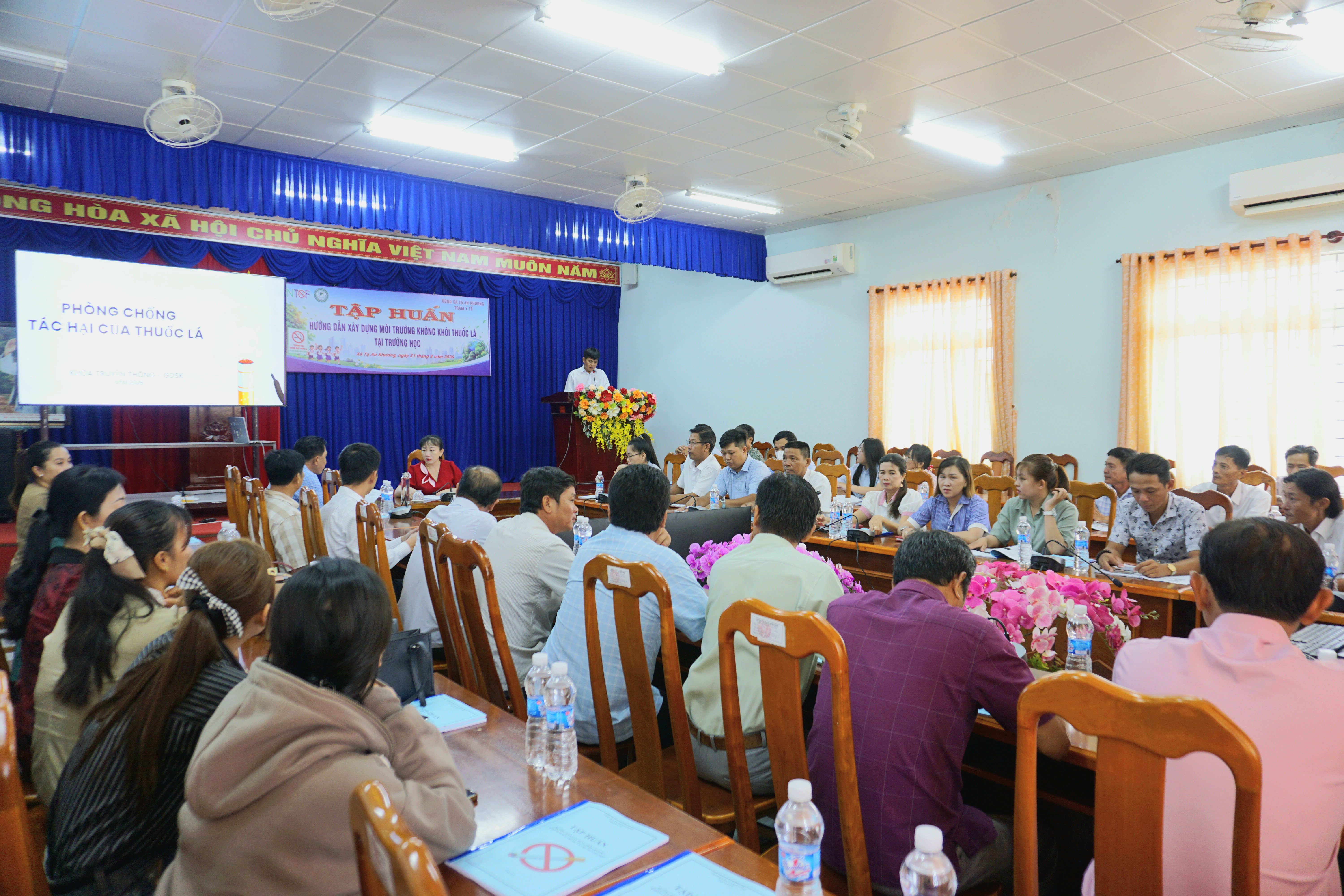 Hướng dẫn xây dựng trường học không khói thuốc