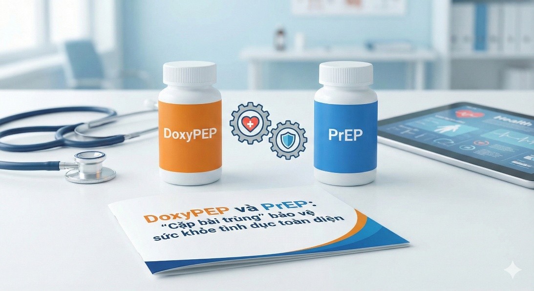DoxyPEP VÀ PrEP: Cặp bài trùng bảo vệ sức khỏe tình dục toàn diện