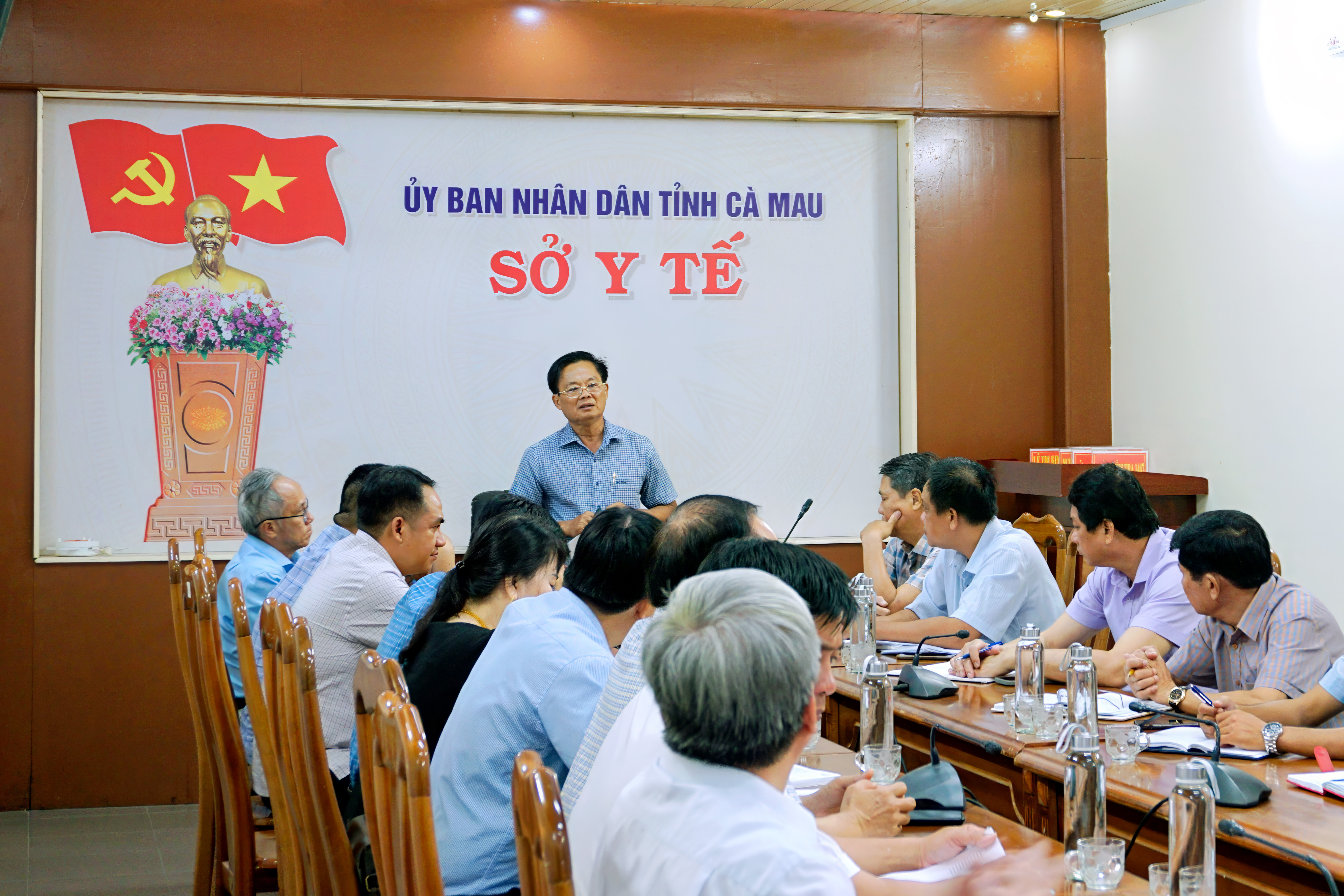 Họp thống nhất một số nội dung Lễ phát động khám sức khỏe, khám sàng lọc cho người dân trên địa bàn tỉnh Cà Mau năm 2026