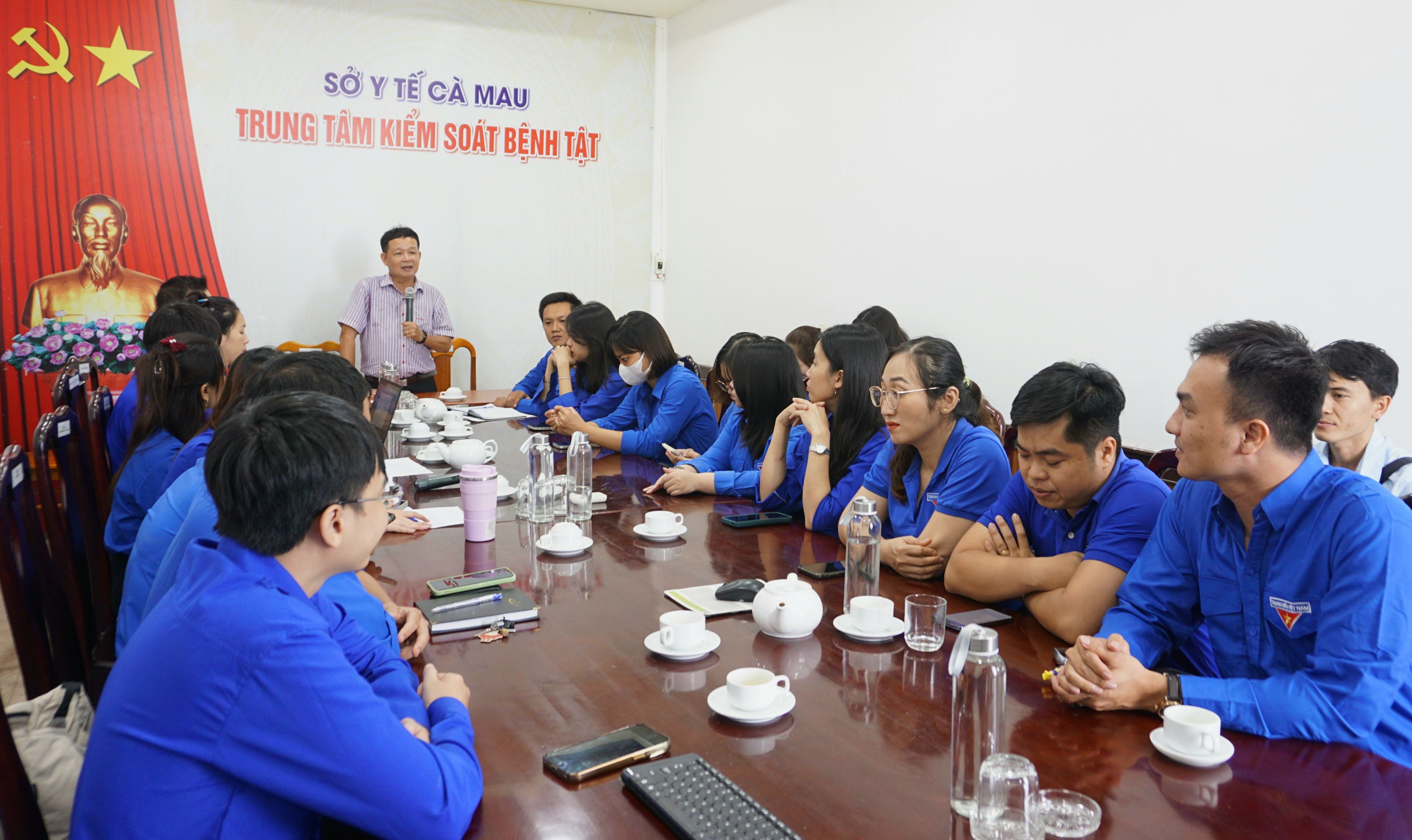 Đại hội Chi Đoàn Trung tâm Kiểm soát bệnh tật tỉnh Cà Mau lần thứ 1, nhiệm kỳ 2025 - 2027