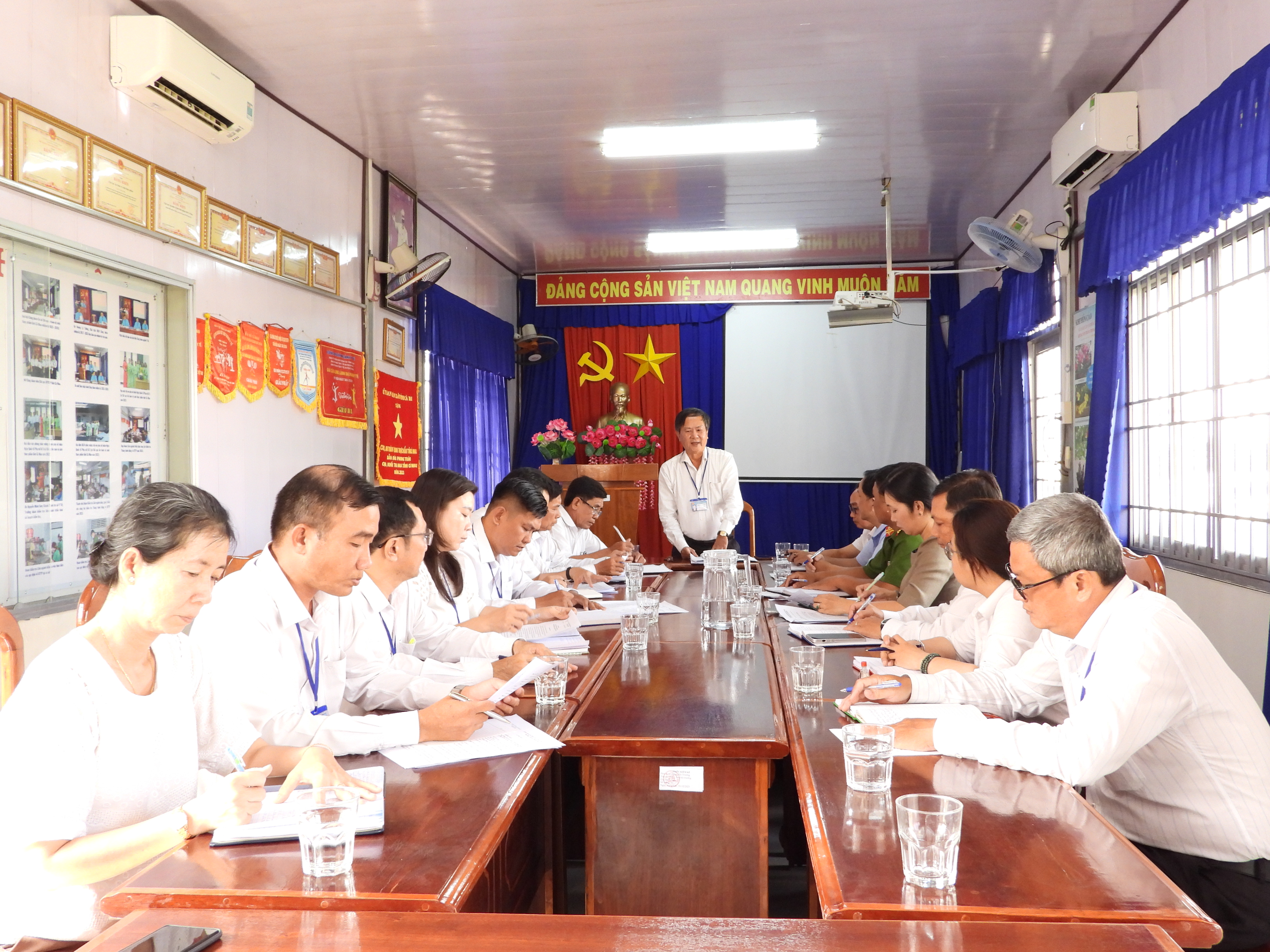 Họp Đoàn kiểm tra liên ngành an toàn thực phẩm