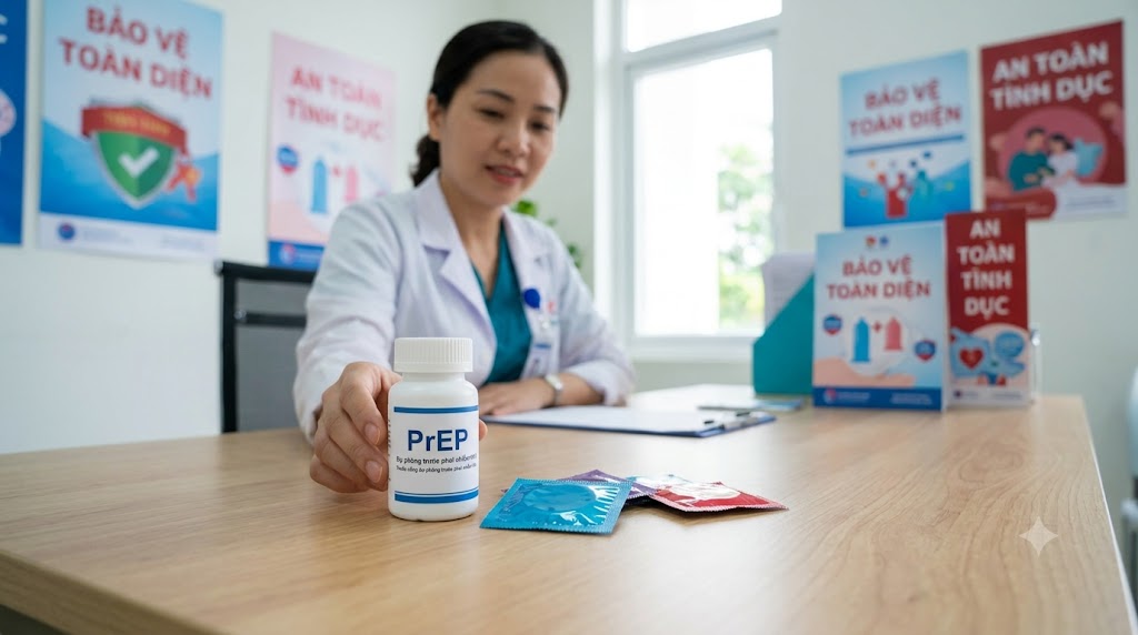 PrEP và bao cao su: bộ đôi hoàn hảo bảo vệ sức khỏe tình dục toàn diện