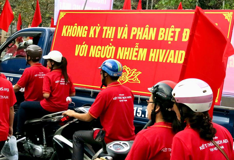 Xóa bỏ kỳ thị HIV/AIDS