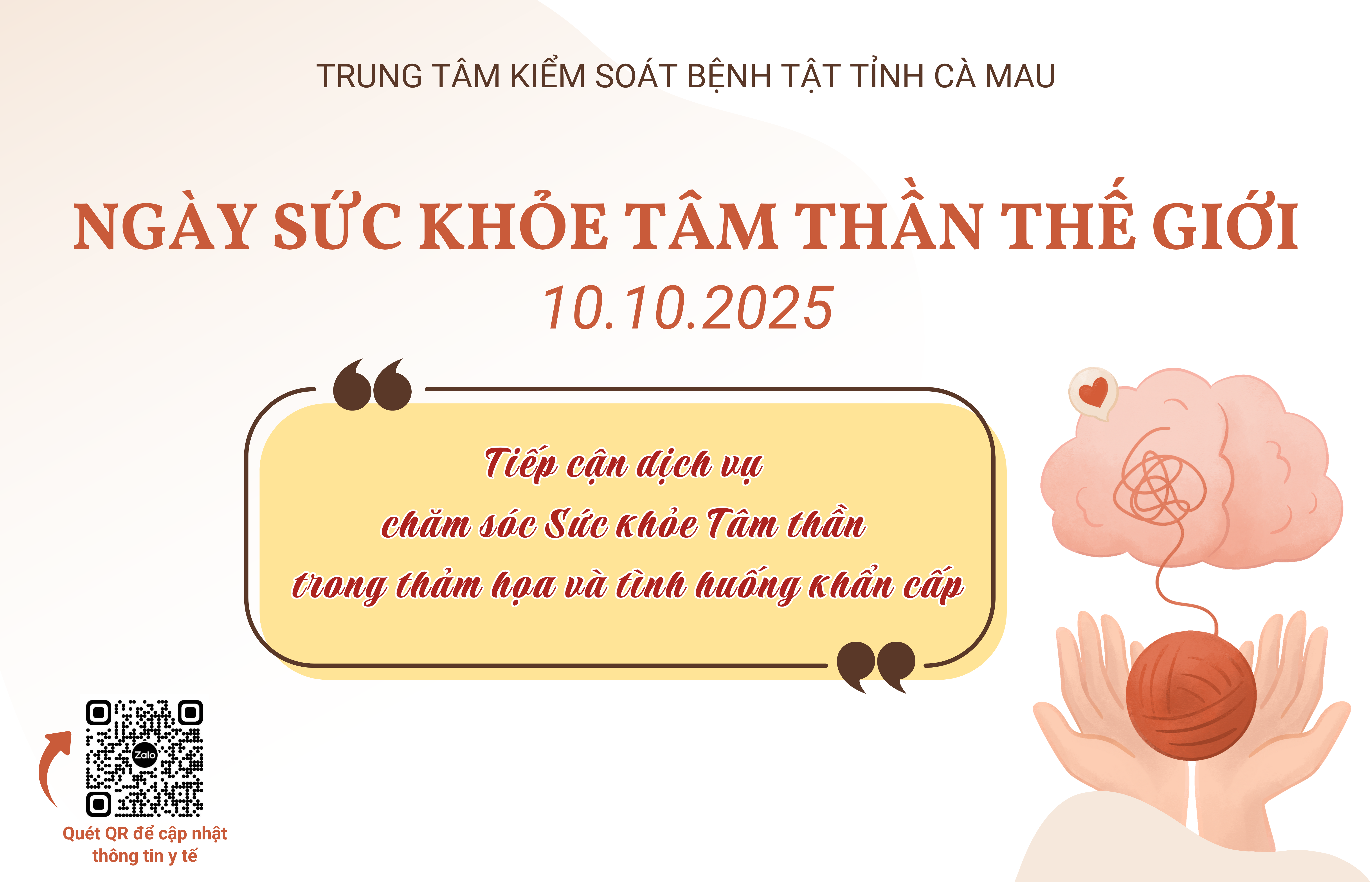 Tiếp cận dịch vụ chăm sóc Sức khỏe Tâm thần trong thảm họa và tình huống khẩn cấp