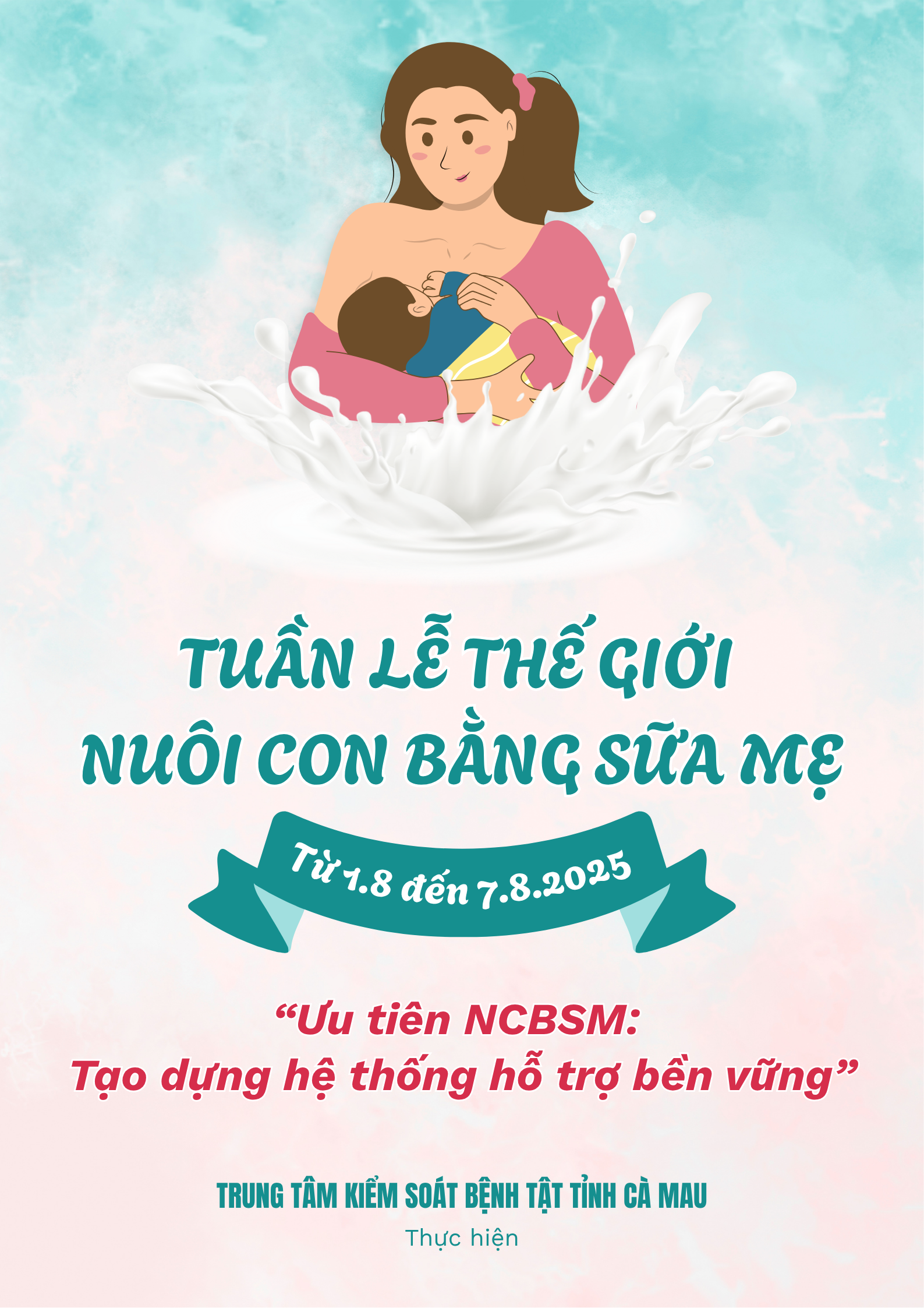 Phát thanh Hưởng ứng Tuần lễ Thế giới nuôi con bằng sữa mẹ năm 2025