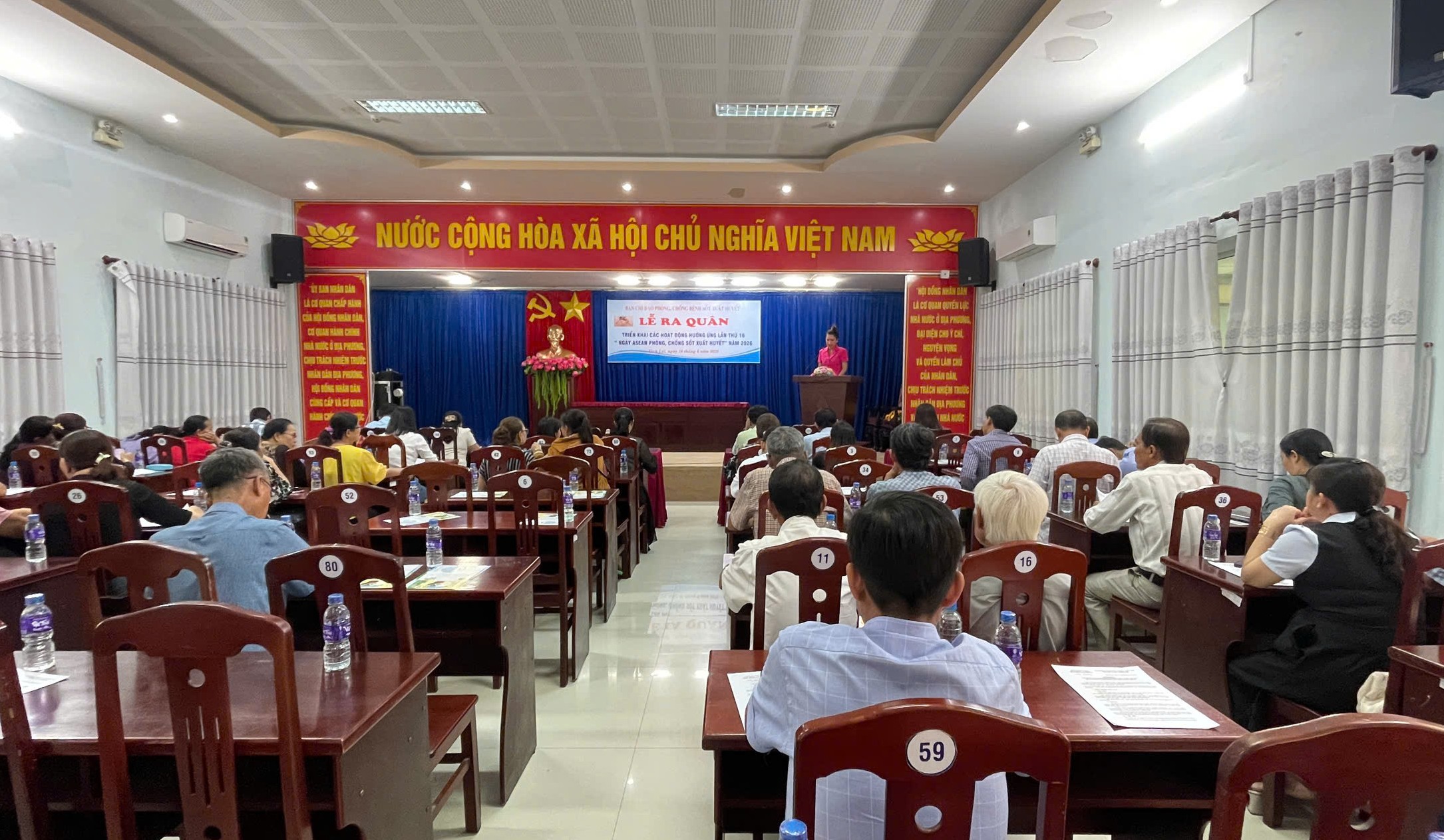 Xã Vĩnh Lợi ra quân hưởng ứng Ngày ASEAN phòng, chống sốt xuất huyết năm 2026