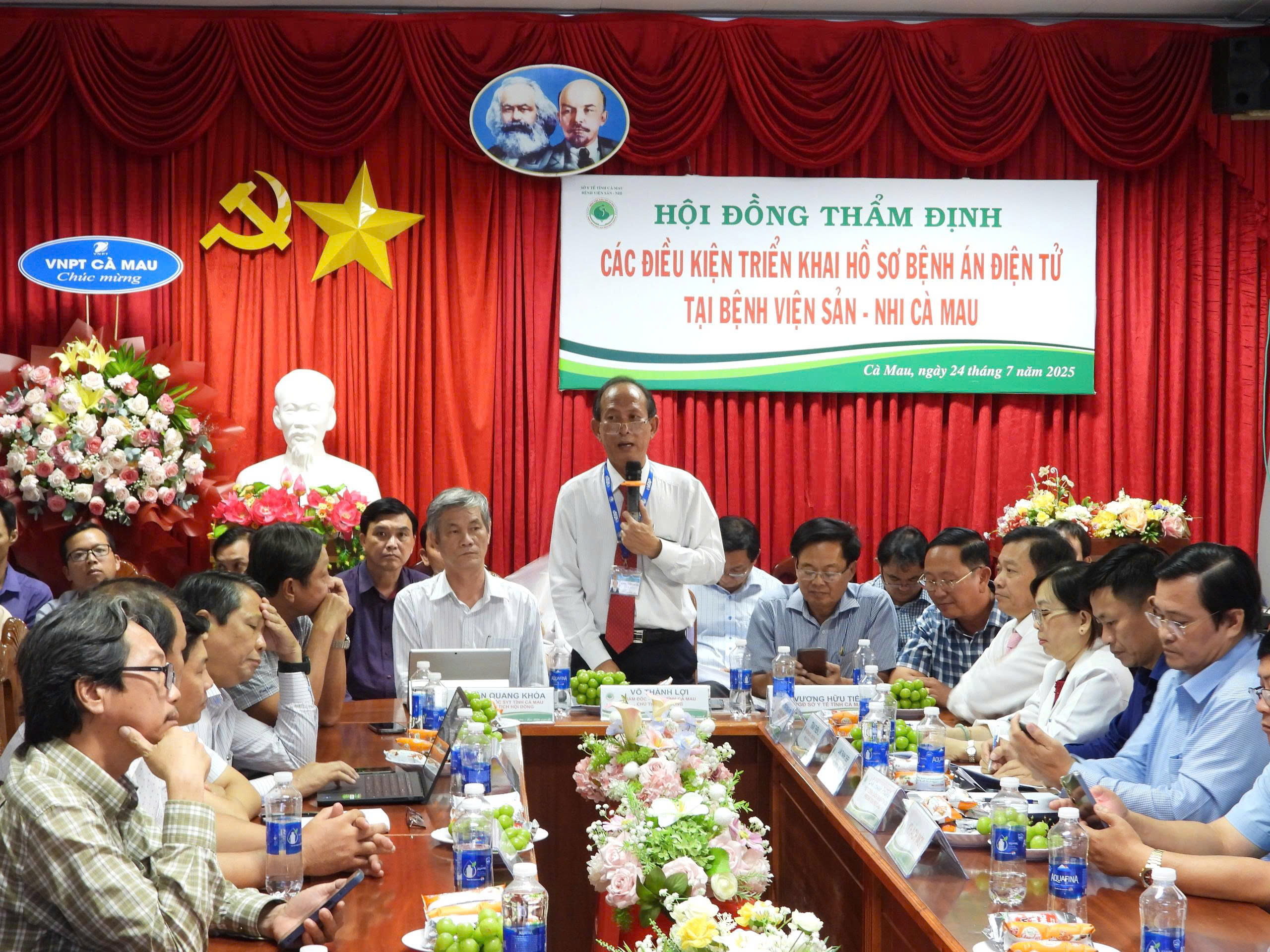 Bệnh viện Sản - Nhi Cà Mau tổ chức Hội nghị thẩm định bệnh án điện tử, hướng tới bệnh viện thông minh