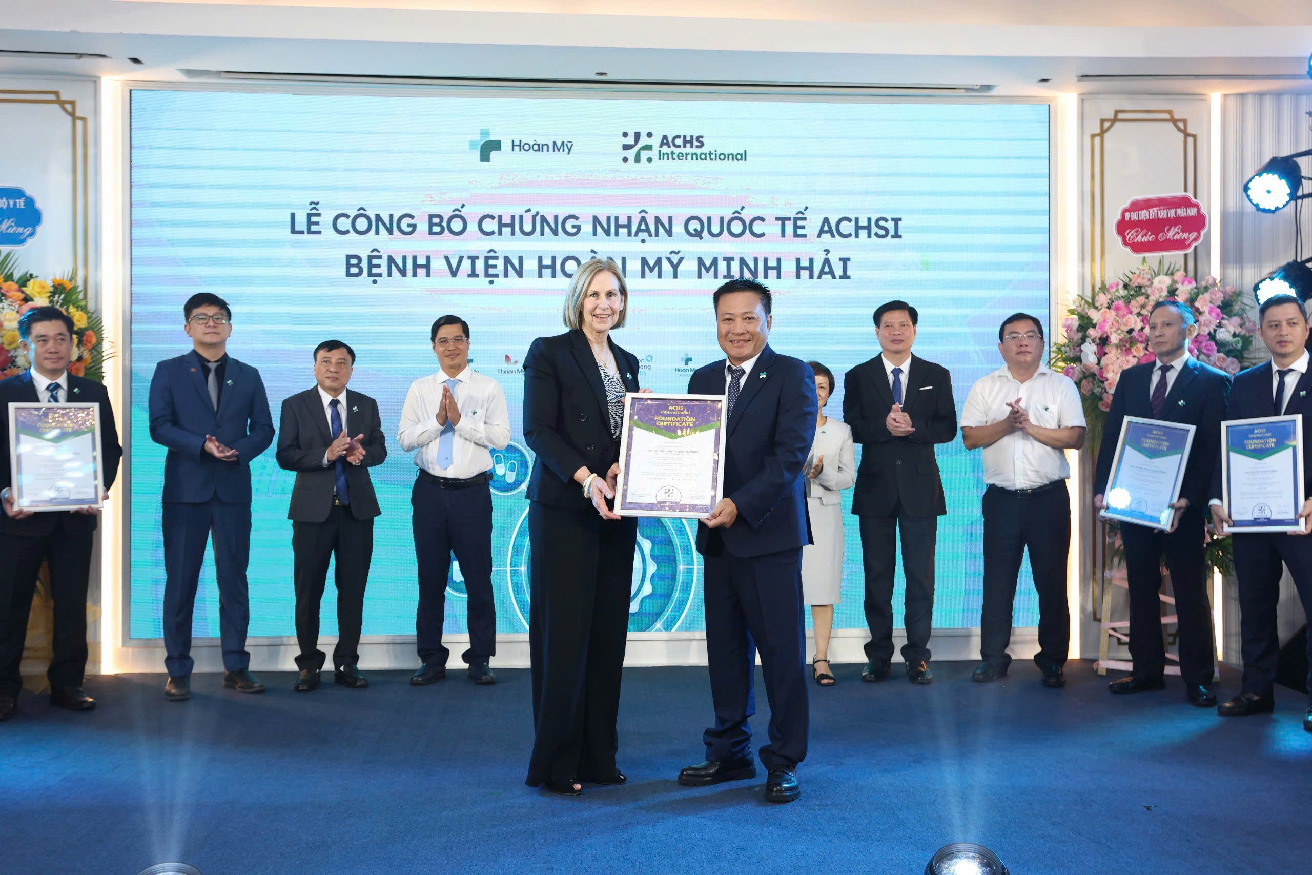 Bệnh viện Hoàn Mỹ Minh Hải đạt chứng nhận chất lượng quốc tế ACHS