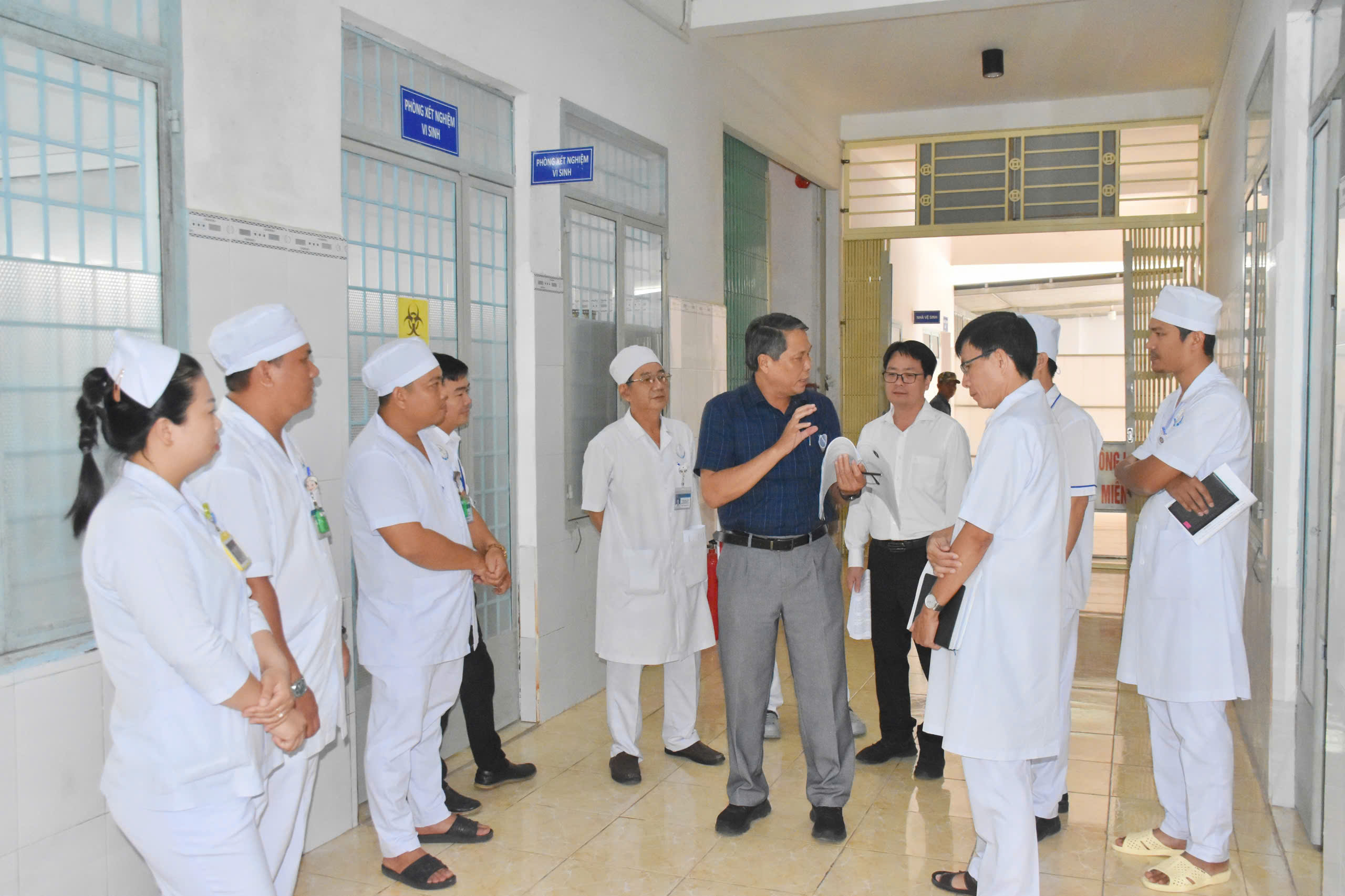 Sở Y tế Cà Mau kiểm tra tiến độ và hỗ trợ tháo gỡ khó khăn  tại Bệnh viện Chuyên khoa Tâm thần